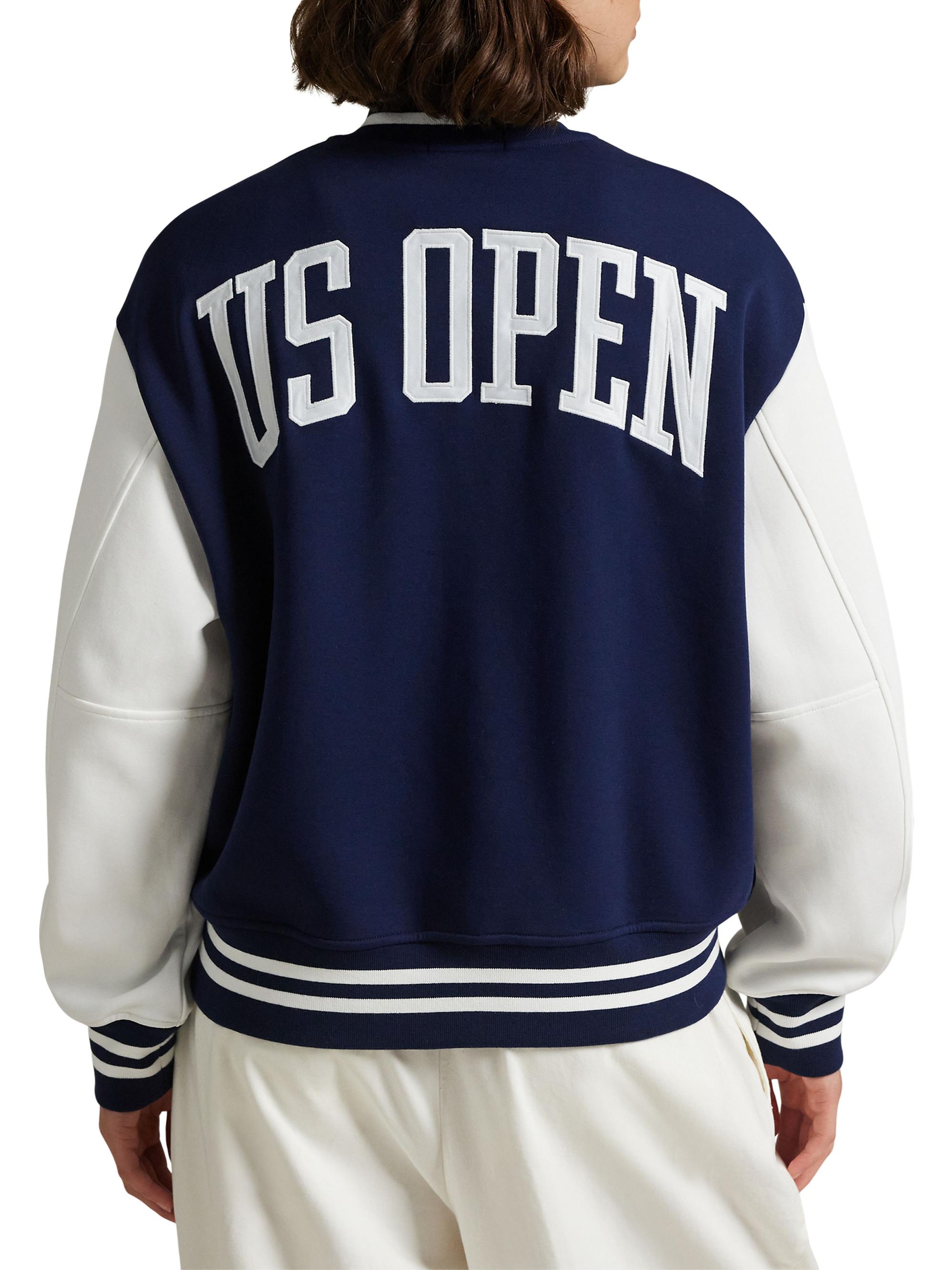 Polo Ralph Lauren US Open Jacquard Baseball Jacket | Saks Fifth Avenue