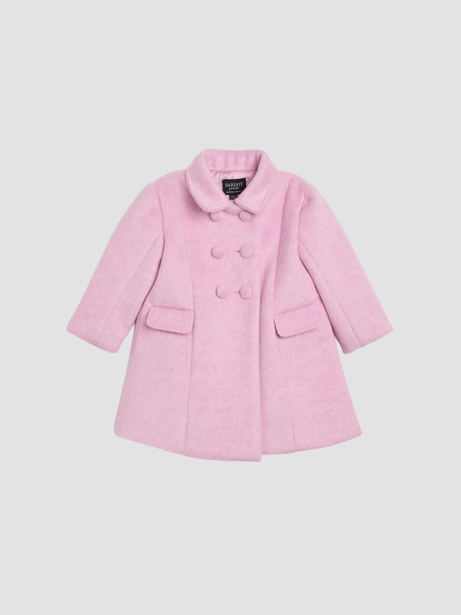 Bardot Girl's Baby Girl's, Little Girl's & Girl's Leah Wool-blend Coat In Brown