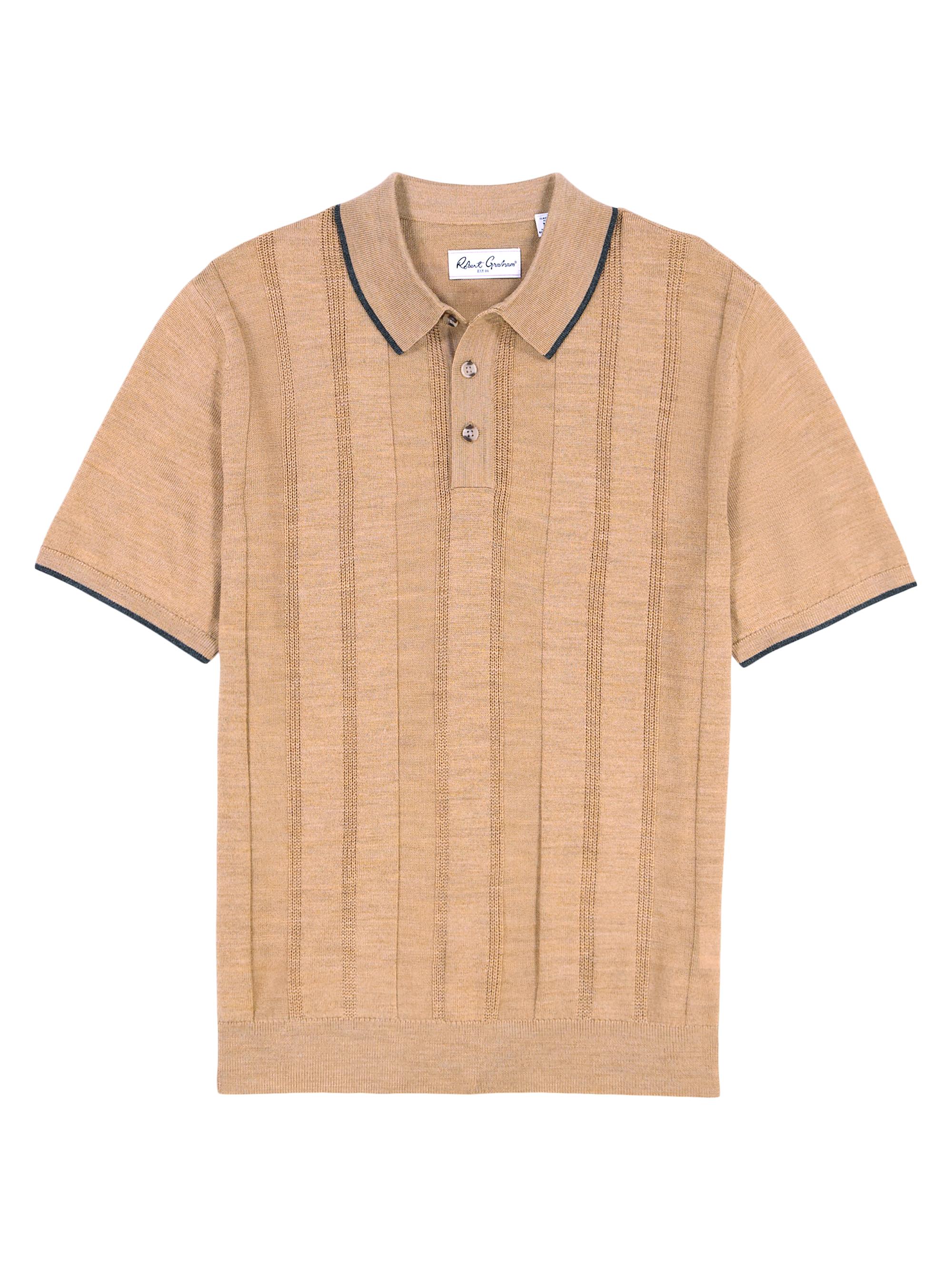 Edvan Wool-Blend Polo Sweater