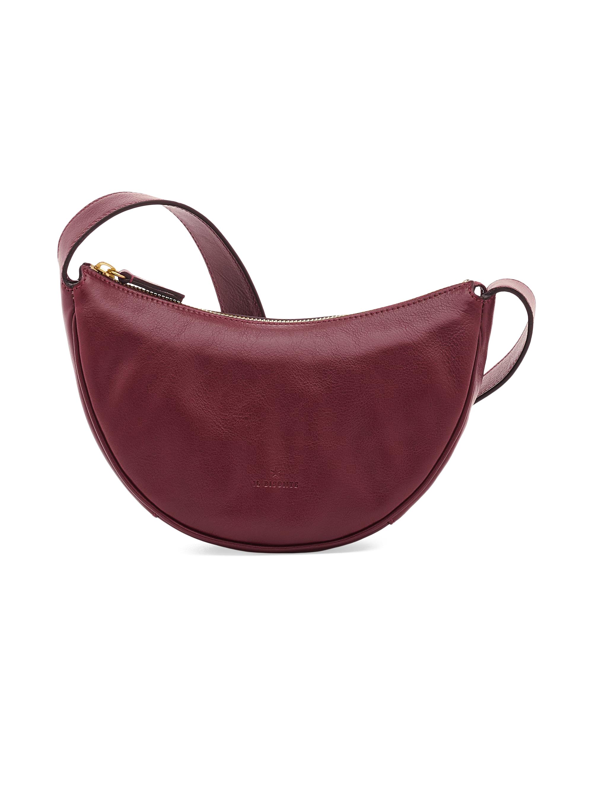 Il Bisonte Women's Oliveta Leather Hobo Bag - Amarena