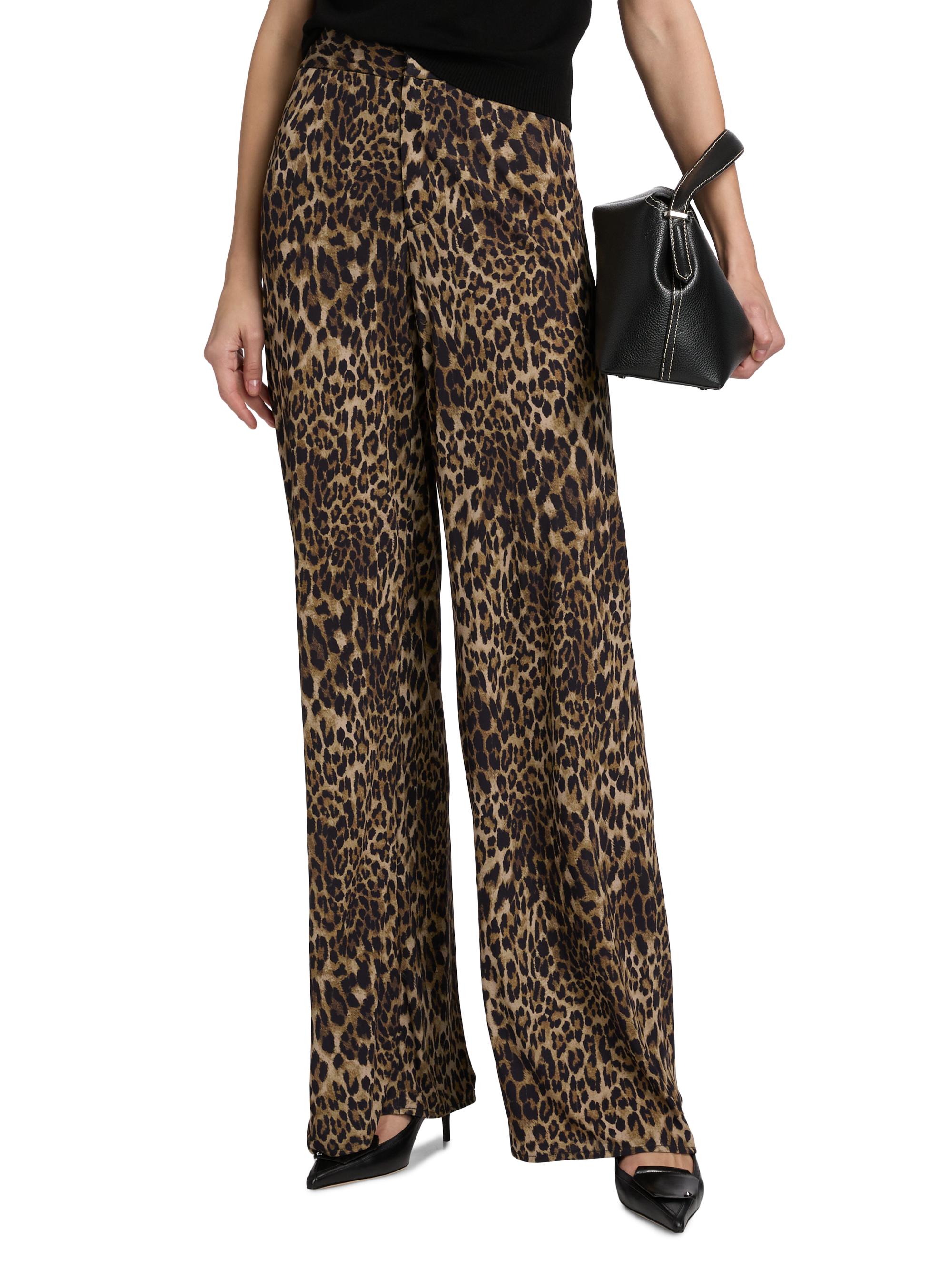 Nili Lotan Kiana Leopard Wide-Leg Pants | Saks Fifth Avenue