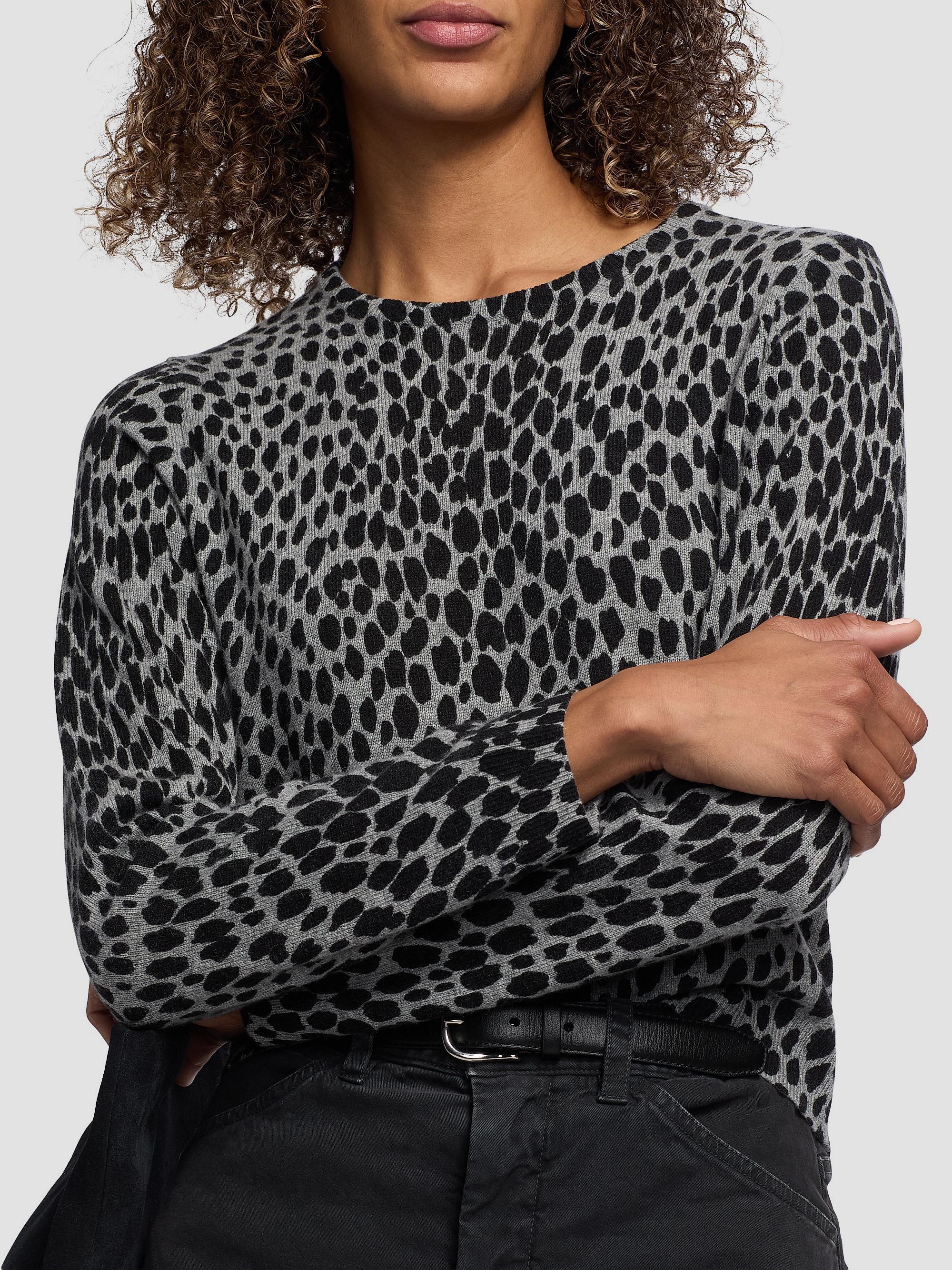 Nili Lotan Laevin Animal-Print Cashmere Cardigan | Saks Fifth Avenue
