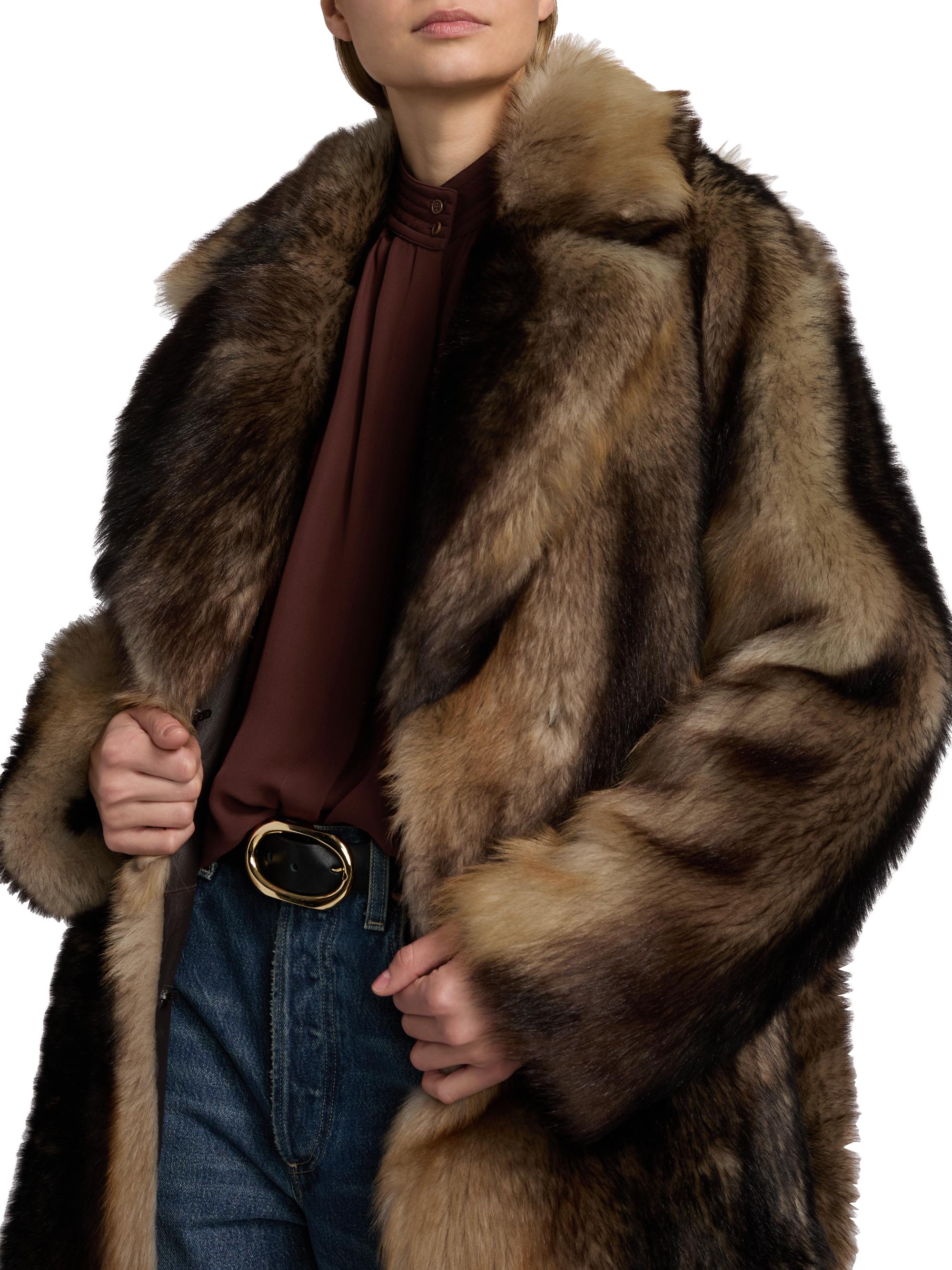 Nili Lotan Ingrid Shearling Coat | Saks Fifth Avenue