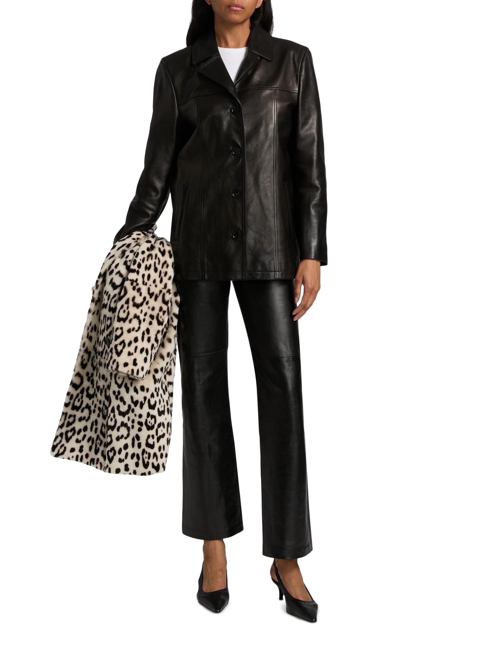 Nili Lotan Brett Leather Jacket | Saks Fifth Avenue