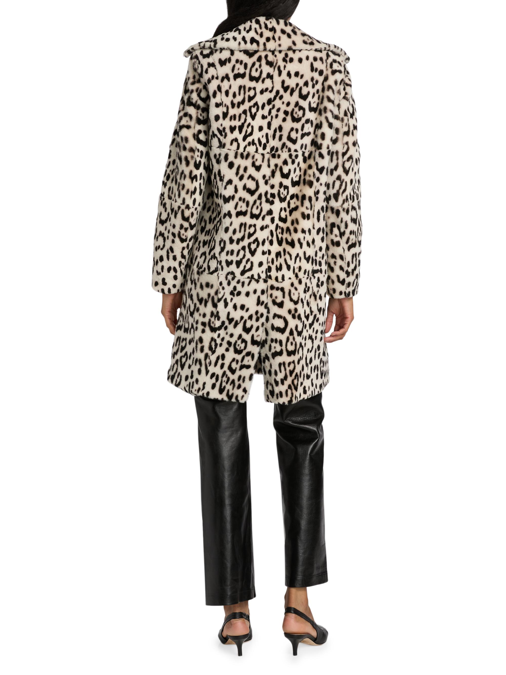 Nili Lotan Crystal Leopard Print Duster Coat | Saks Fifth Avenue