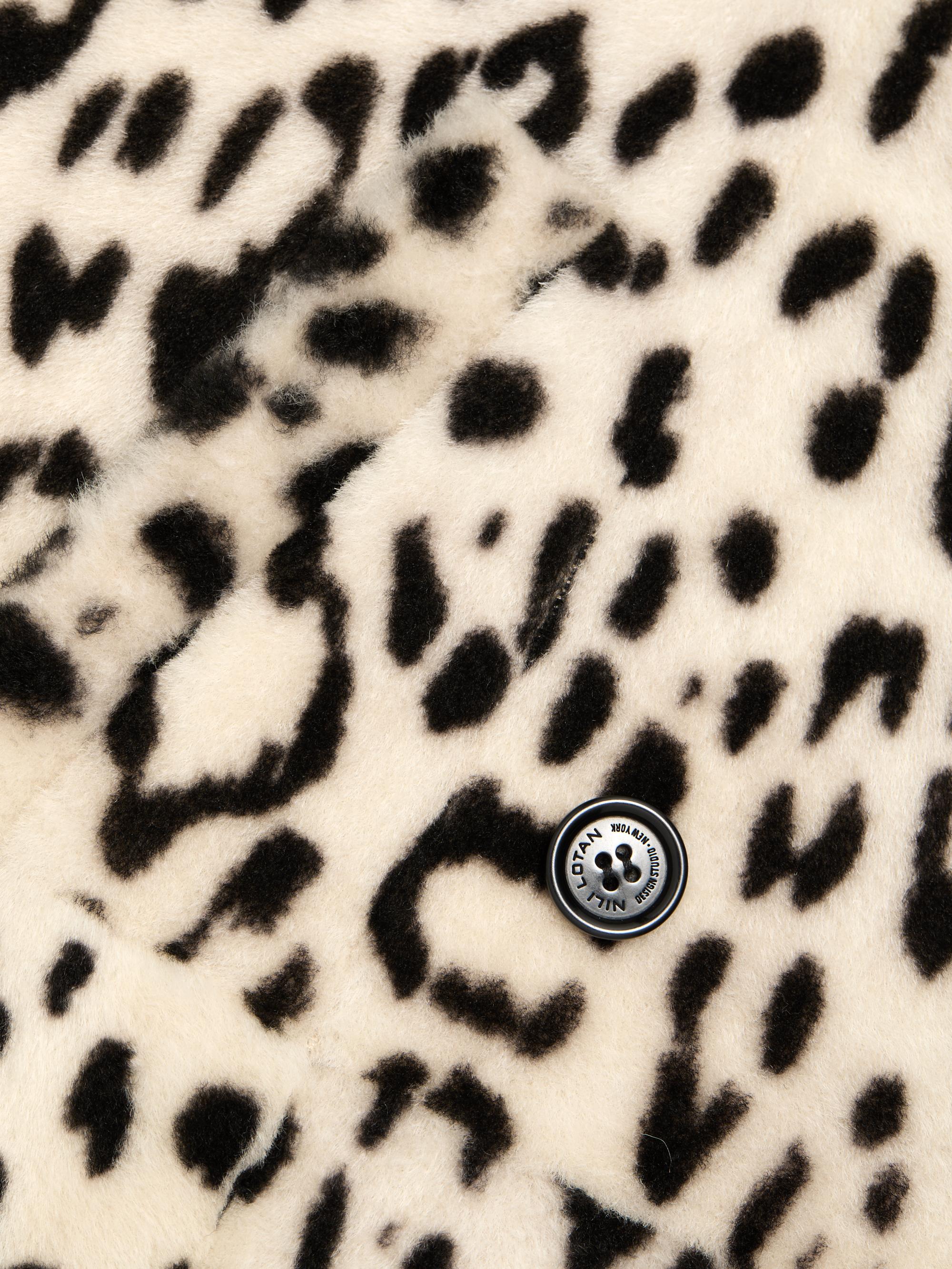 NILI LOTAN ニリロータン レオパード柄 ロングコート サイズ0 秋冬 Nili Lotan Crystal Leopard Print Duster Coat | Saks Fifth Avenue ジャケット・アウター
