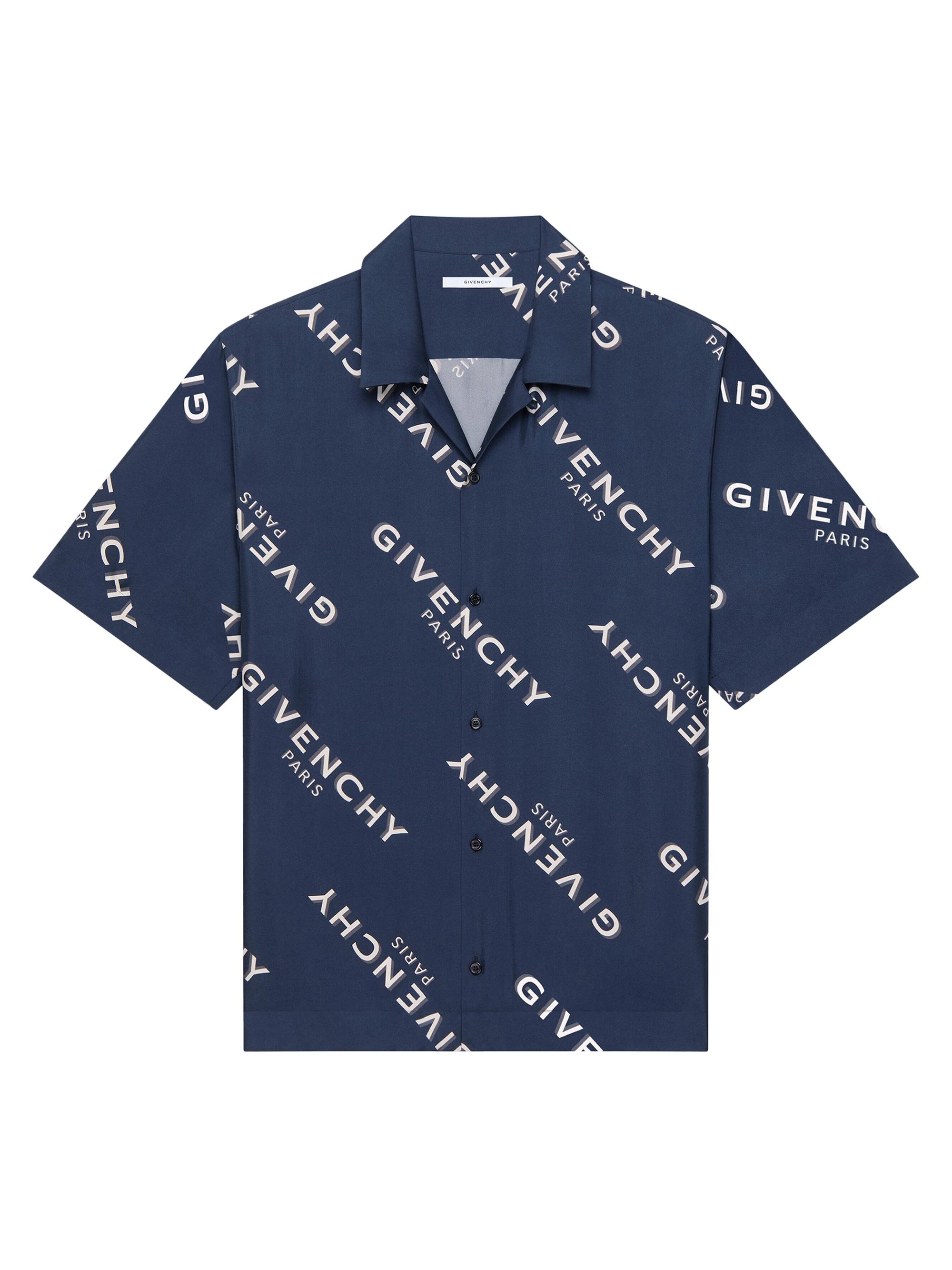 Givenchy Shirt in Shiny Monogram 72 Denim | Saks Fifth Avenue