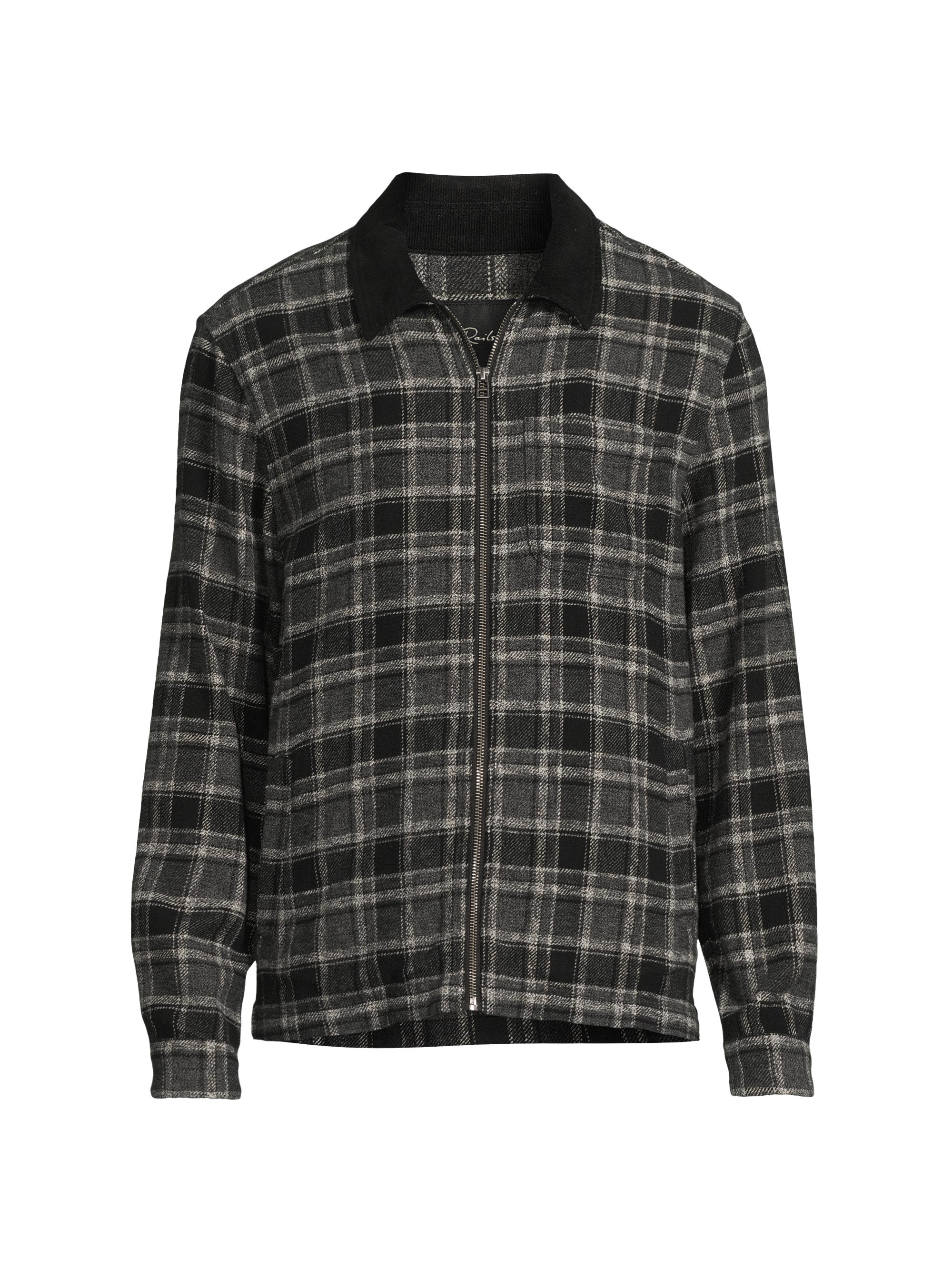 Rails Men's Jaque Plaid Cotton Shirt Jacket - Mountain Storm