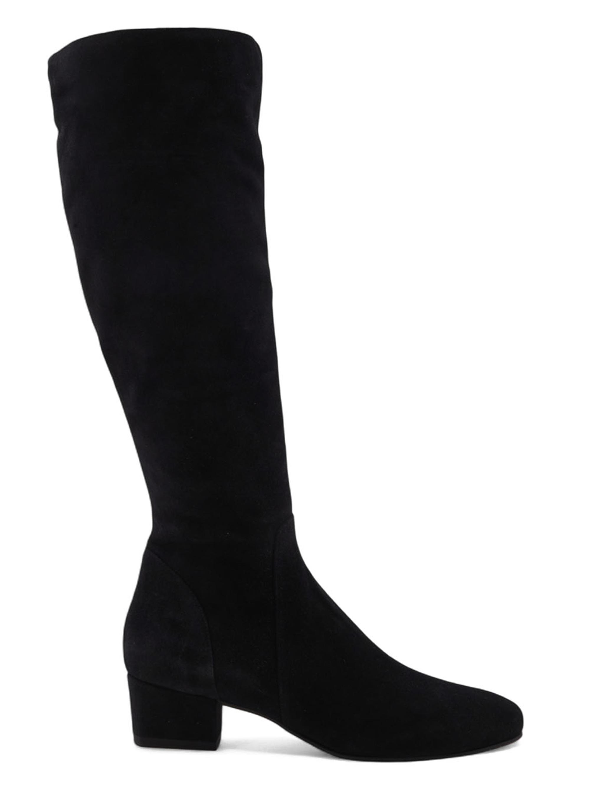 Aquazzura Saint Honore Suede Mid-Calf Boots | Saks Fifth Avenue
