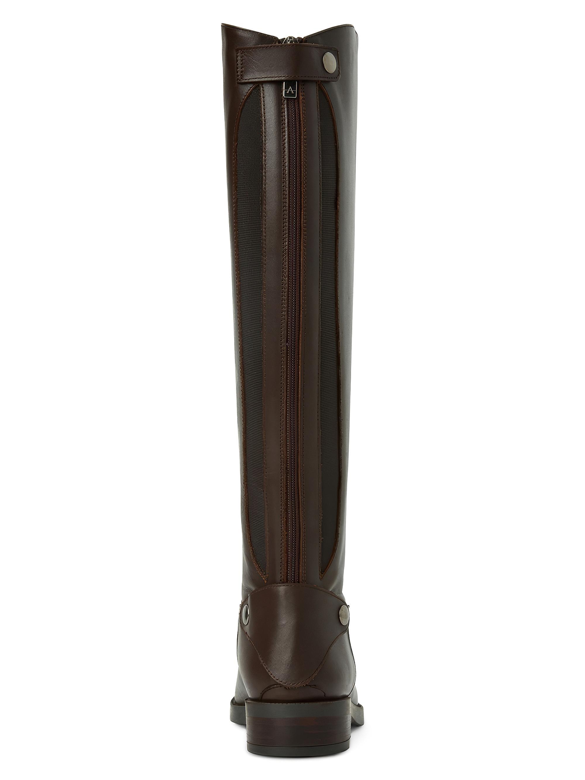 Aquatalia Women's Rebekah 25MM Leather Knee-High Boots - Espresso | Thumbnail 5
