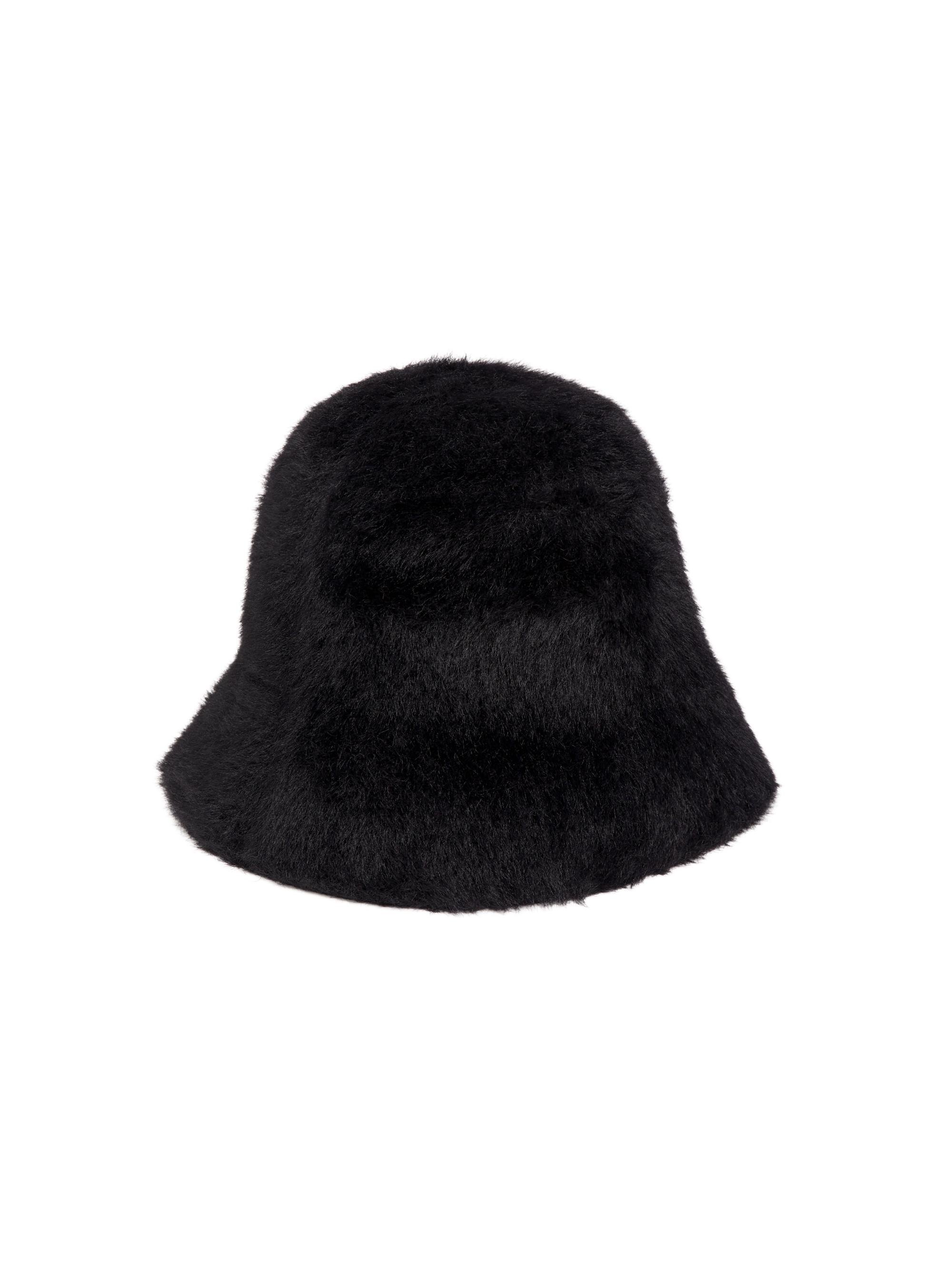 Burberry EKD Embroidered Faux-Fur Bucket Hat | Saks Fifth Avenue display picture 3