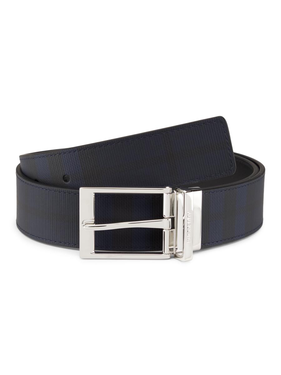 Burberry Louis Pin-Buckle Reversible Leather Belt | Saks Fifth Avenue