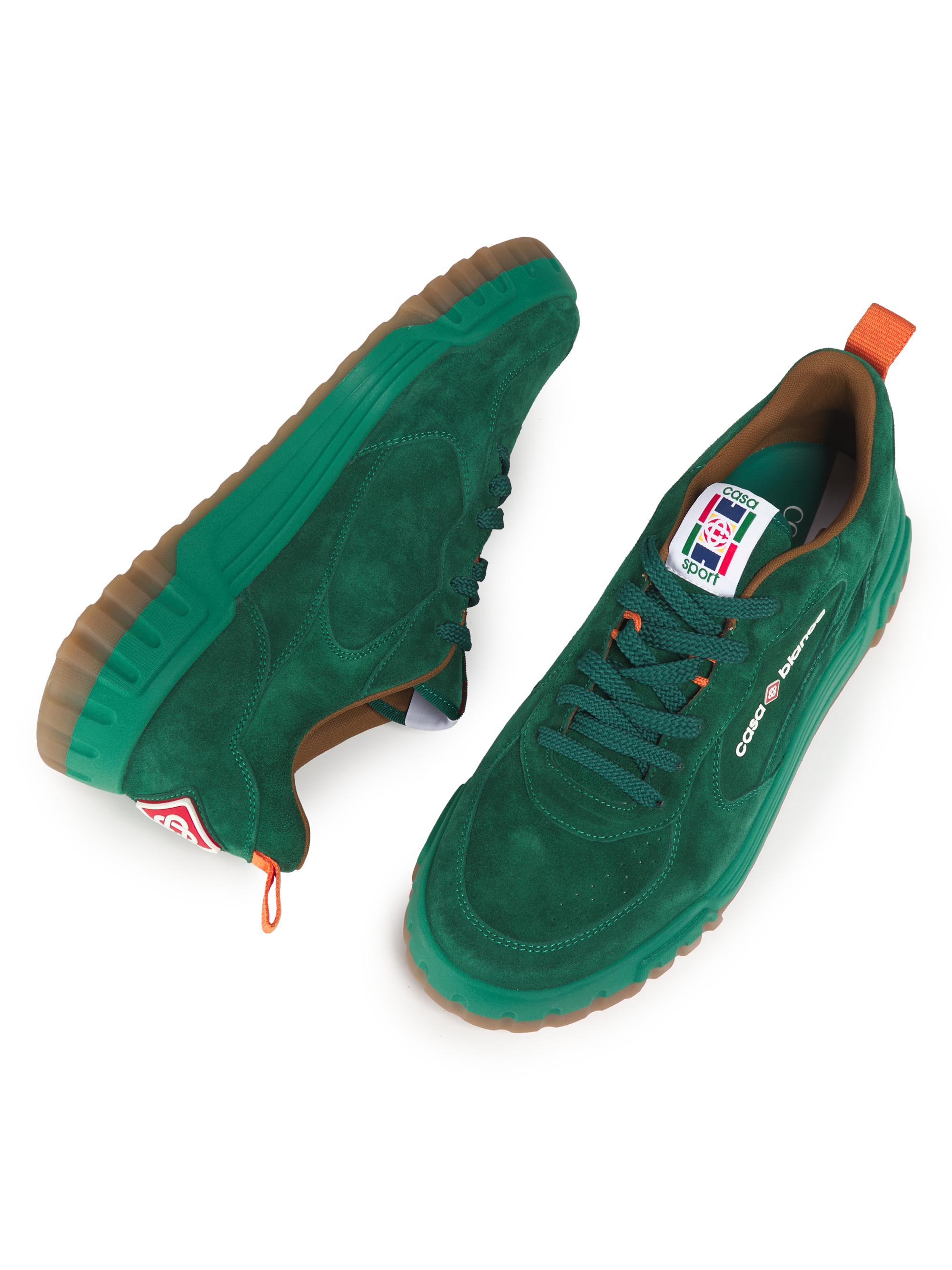 Casablanca Court Low-Top Suede Sneakers | Saks Fifth Avenue