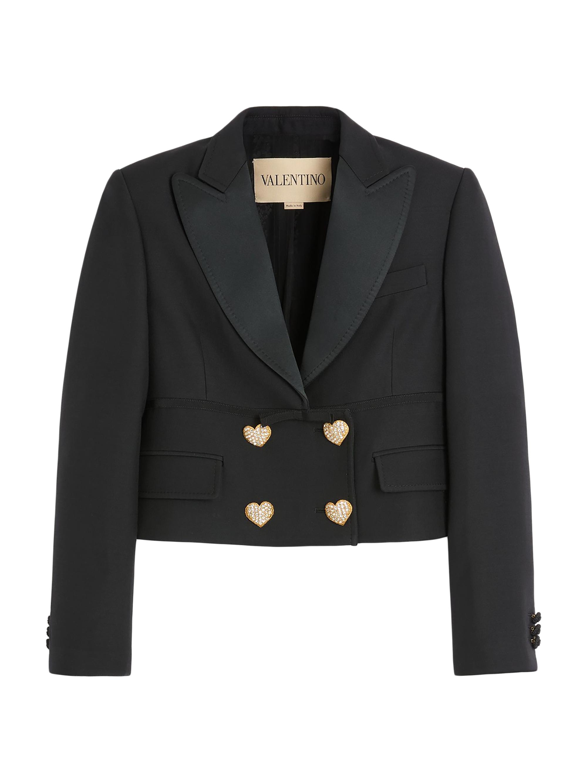 Valentino Garavani Women's Crepe Couture Jacket - Black