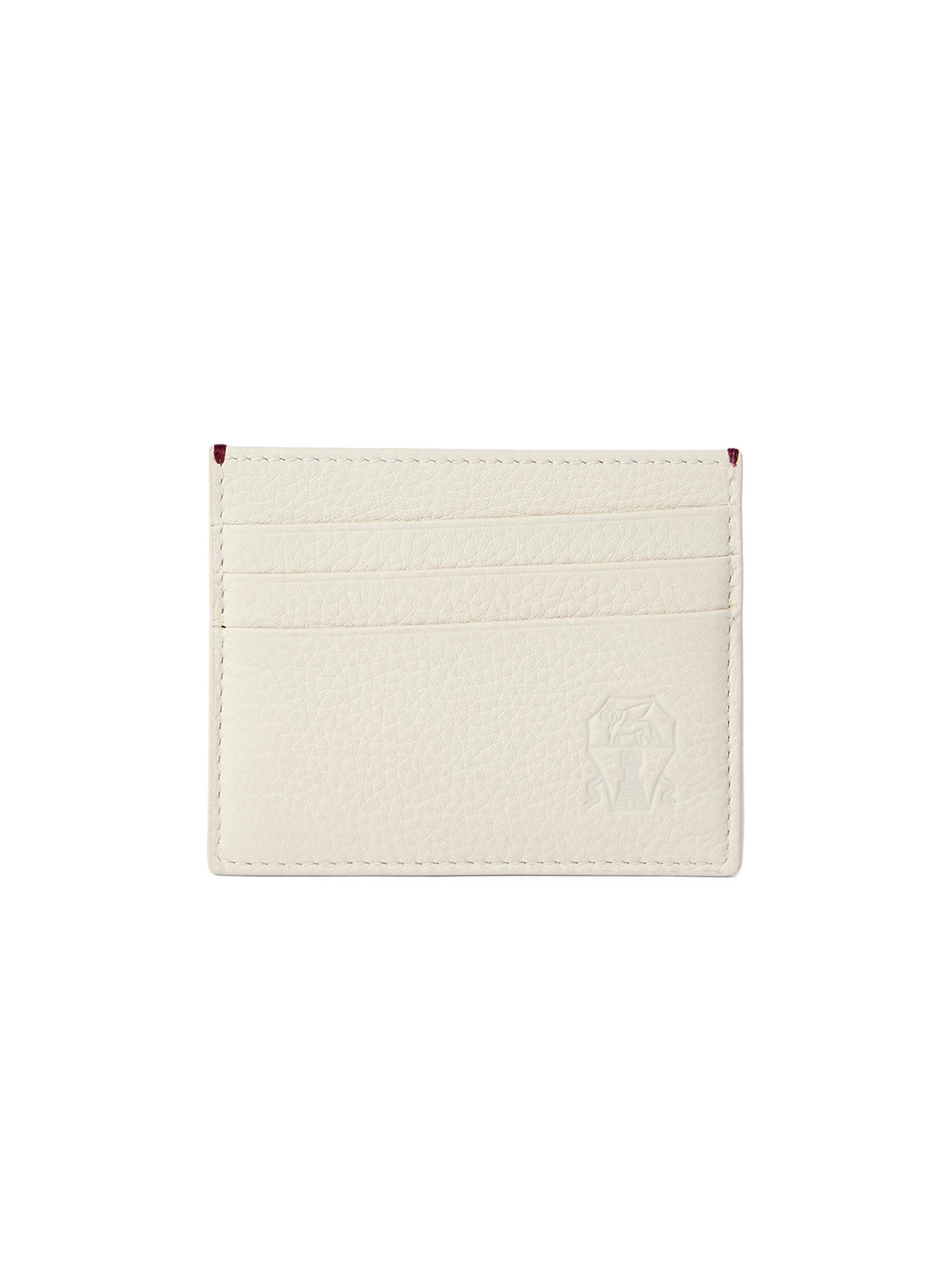 Brunello Cucinelli Men's Fine Grain Calfskin Card Holder -