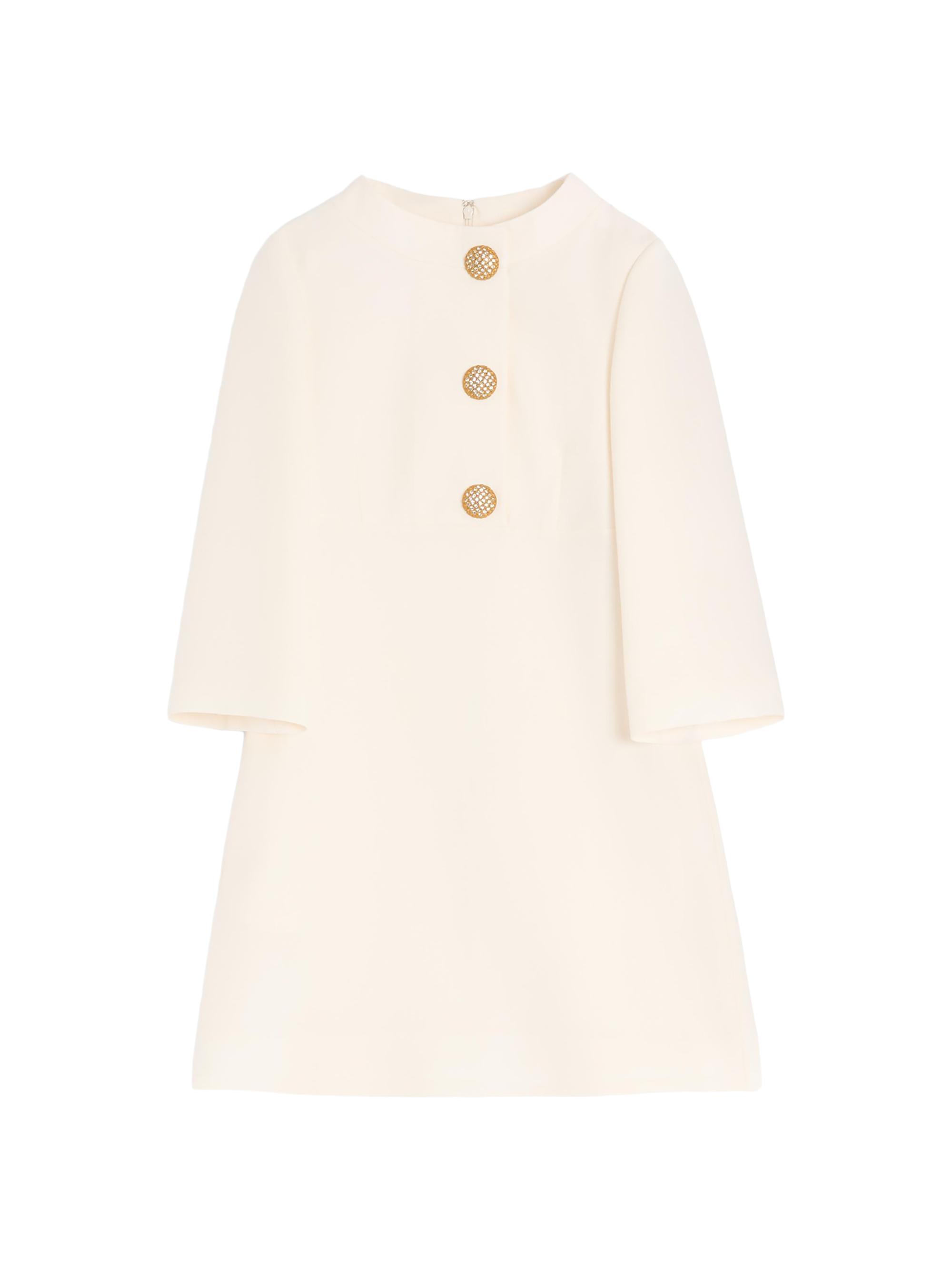 Valentino Garavani Crepe Couture Midi Dress | Saks Fifth Avenue