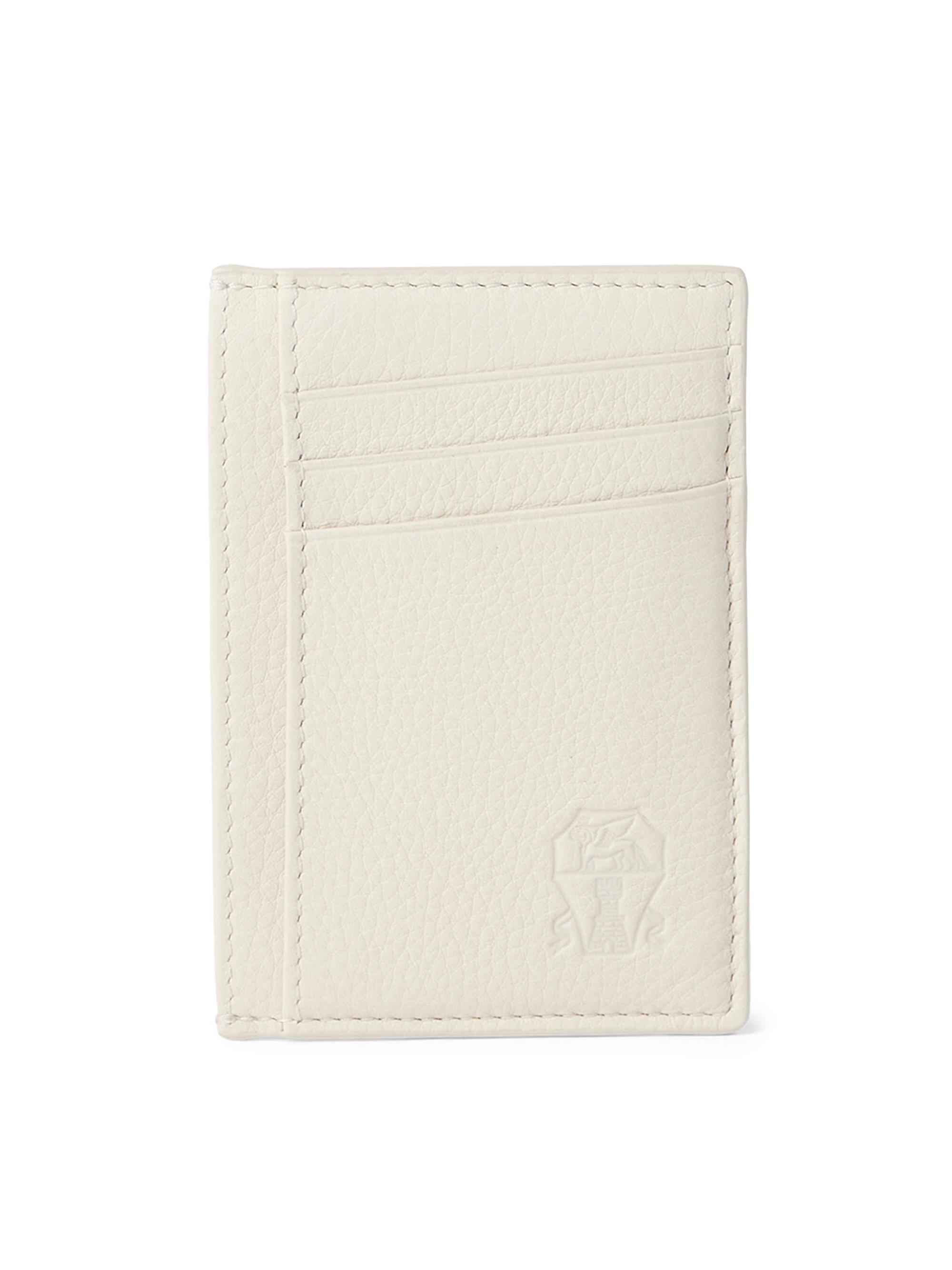 Brunello Cucinelli Men's Fine Grain Calfskin Card Holder -