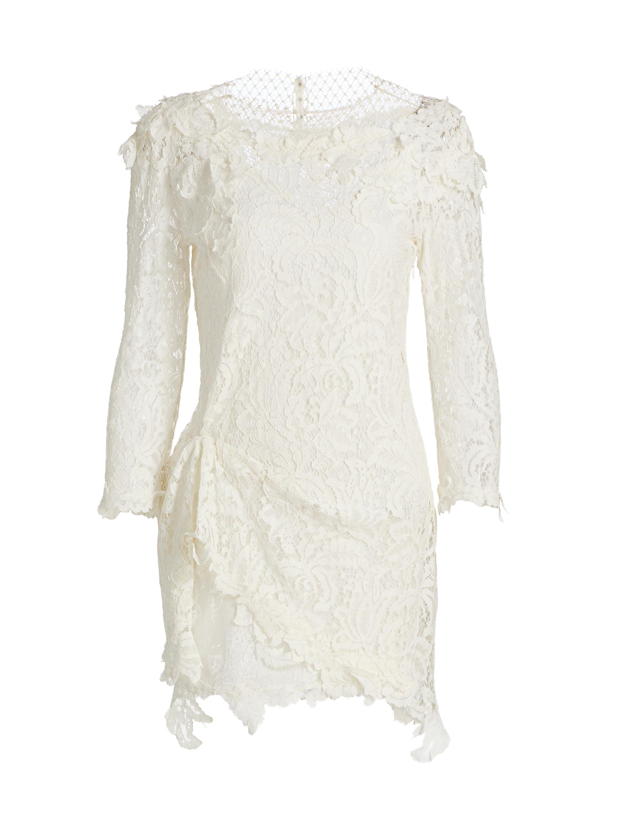 Isabel Marant Women's Rubiana Lace Cocktail Minidress - White