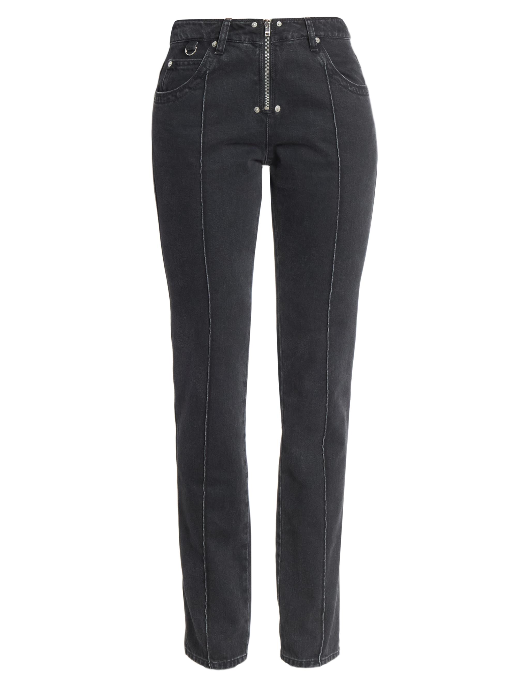 Isabel Marant Women's Silviana Straight-Leg Jeans - Black