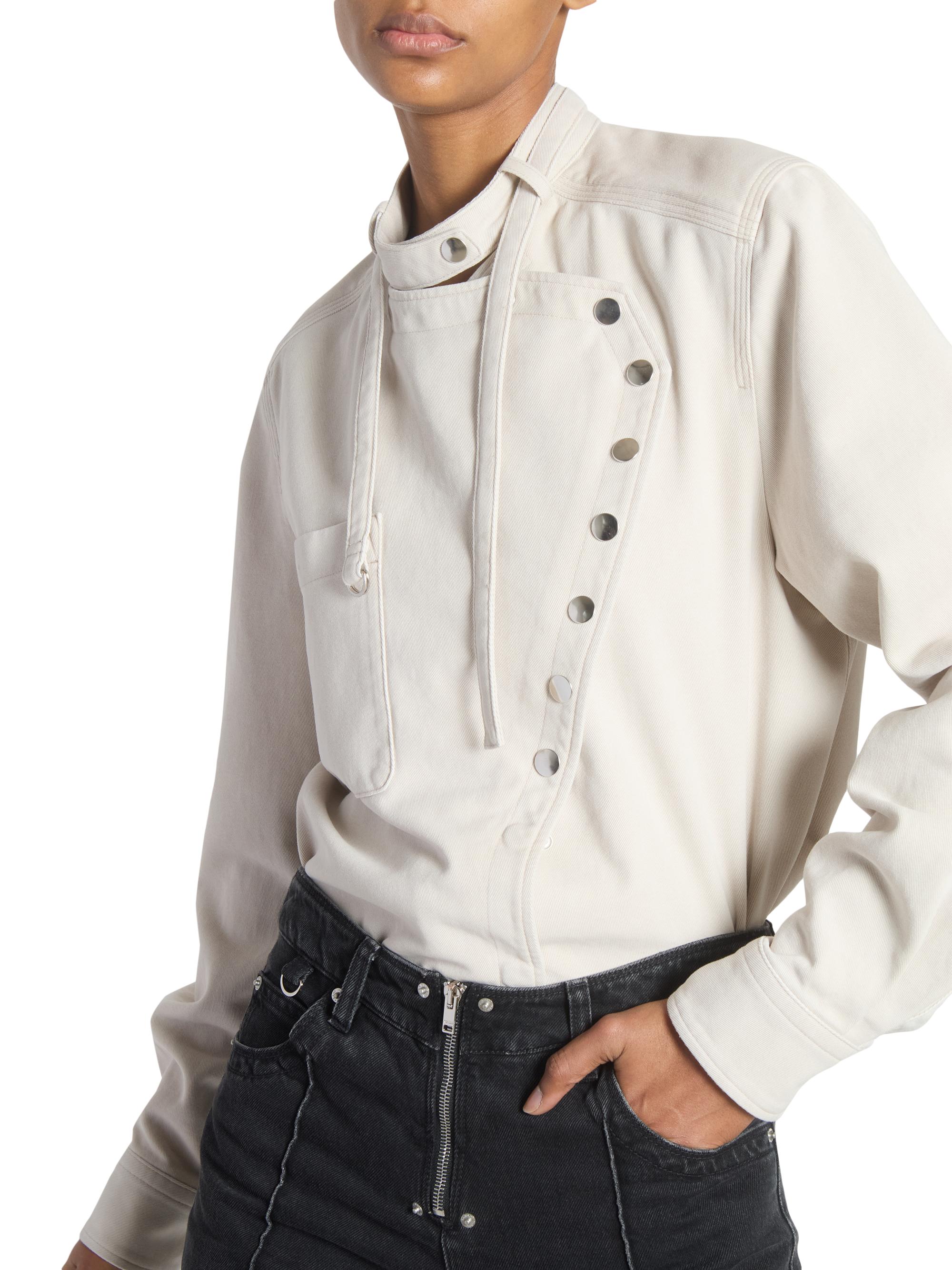 最終値下げ ISABEL MARANT ETOILE  トップス Isabel Marant Étoile Neslya Printed Georgette Top | Saks Fifth Avenue