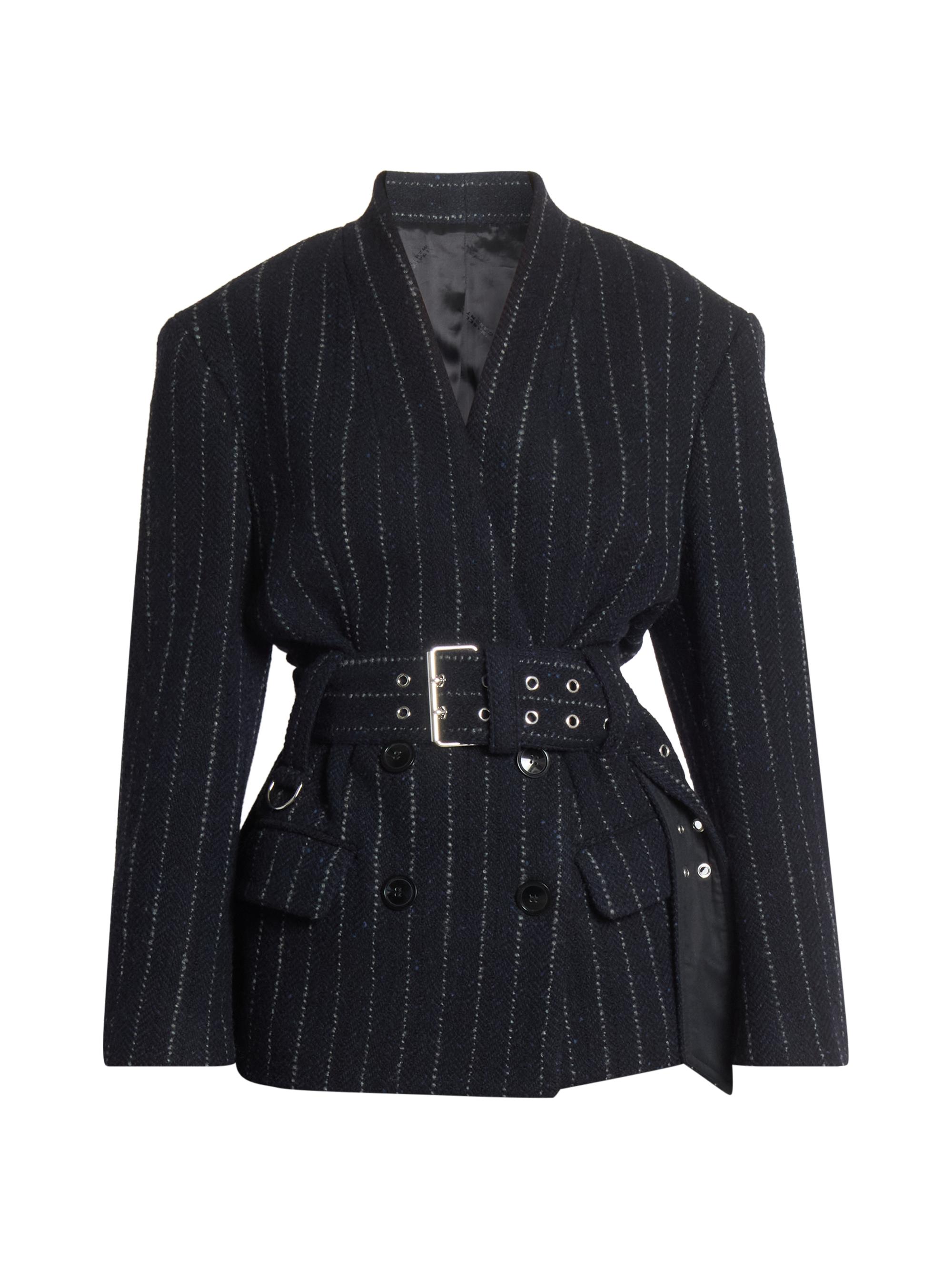 Isabel Marant Women's Fyma Striped Wool Blazer - Midnight