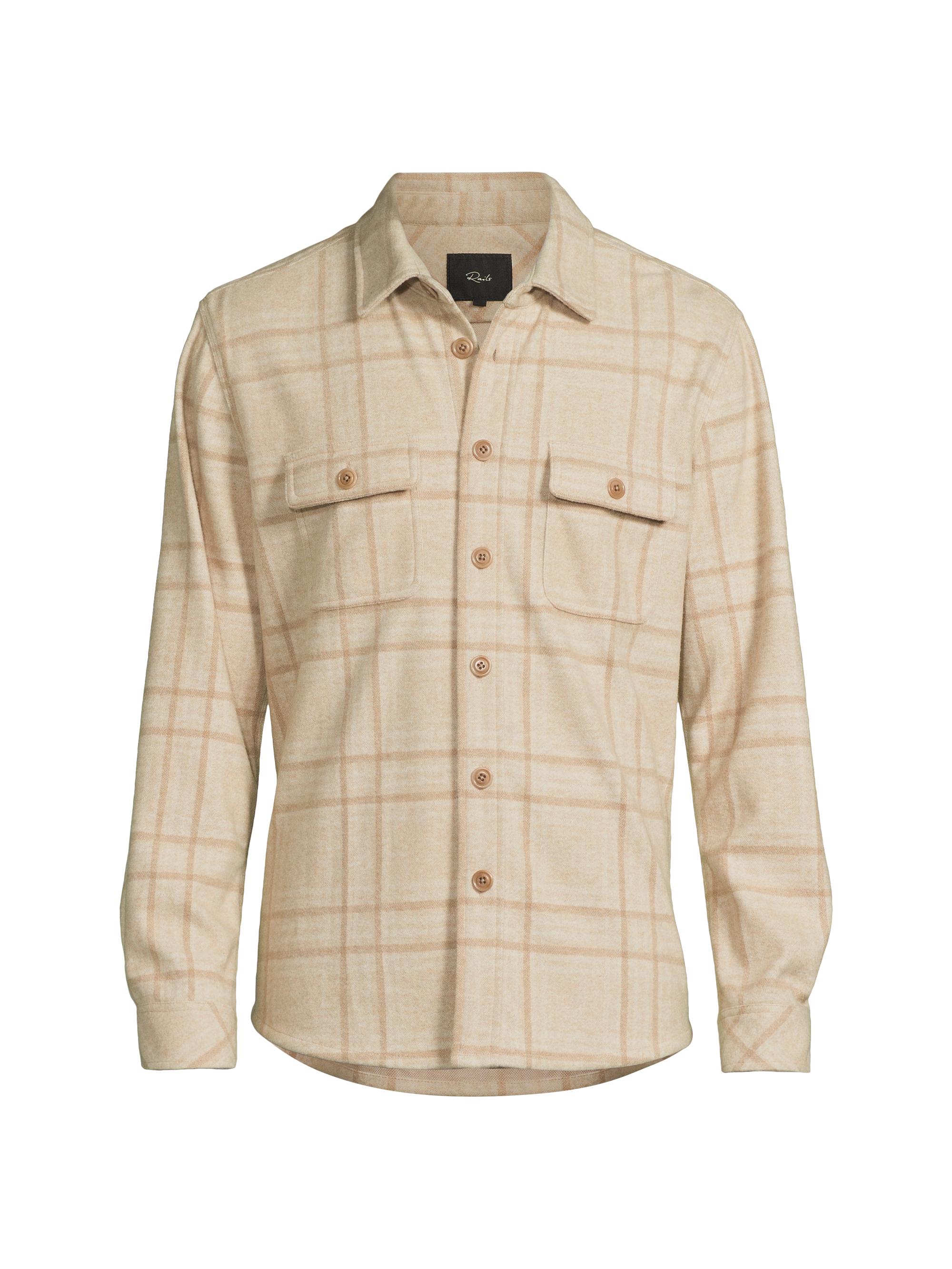 Rails Men's Alder Check Shirt - Harvest Wheat