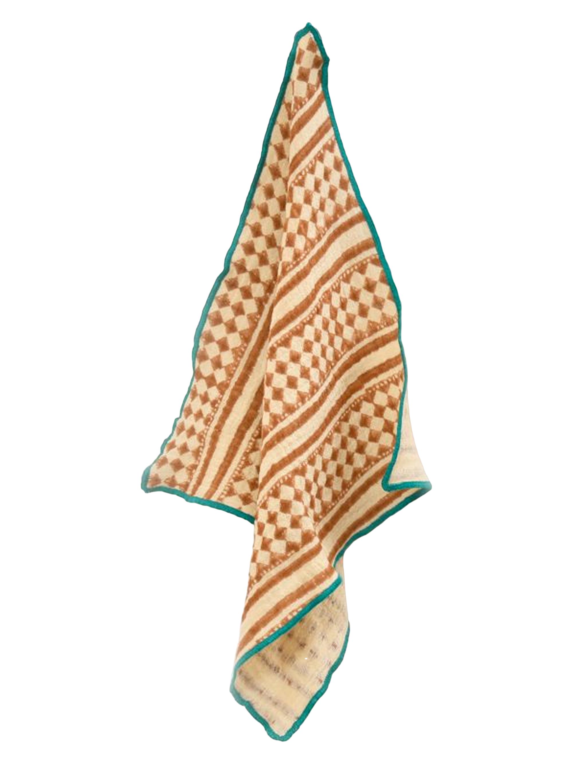 Verve Culture Punjabi Napkins Set of 4 - Brown