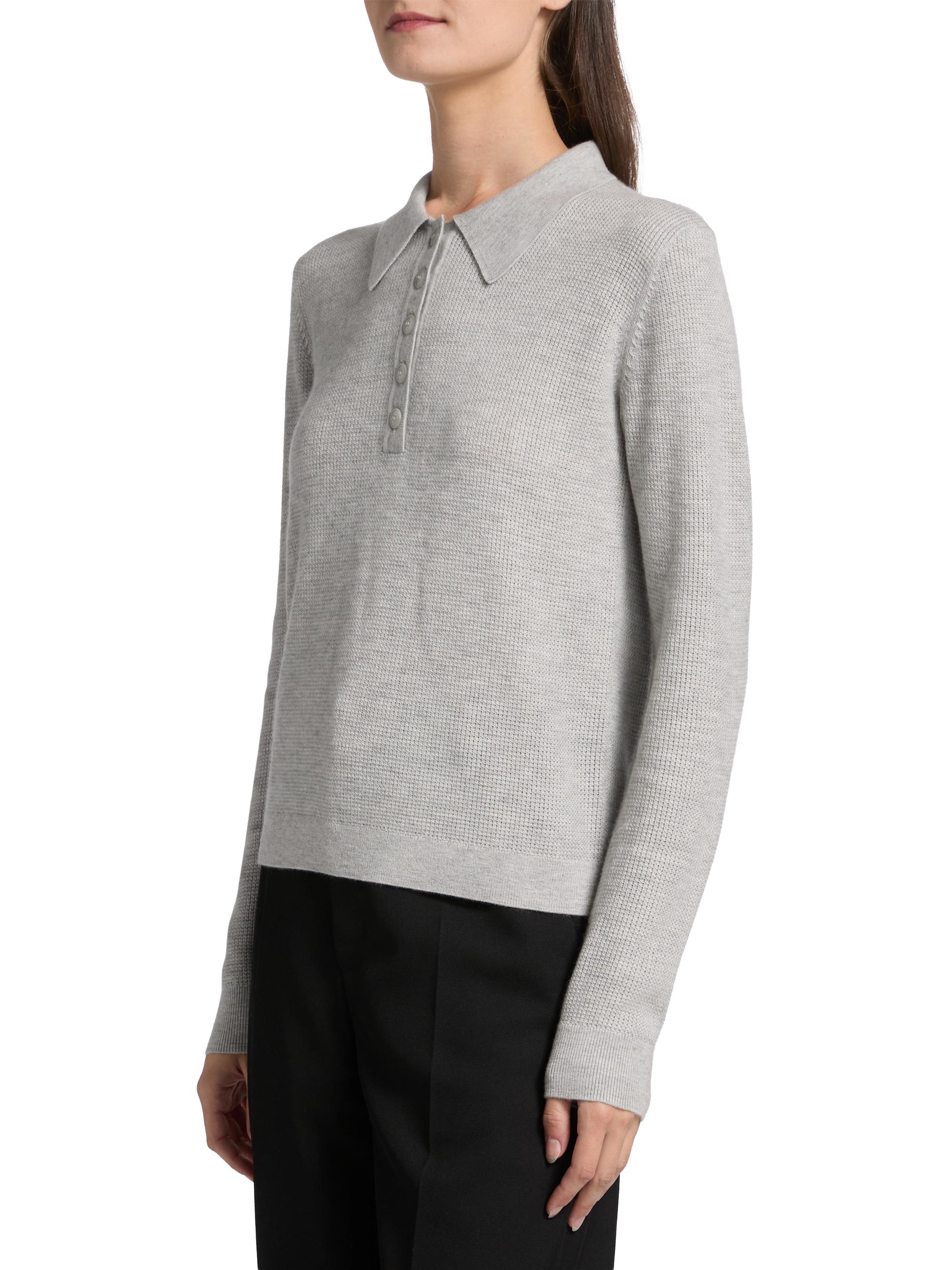 TWP Jorden Cashmere Polo Top | Saks Fifth Avenue
