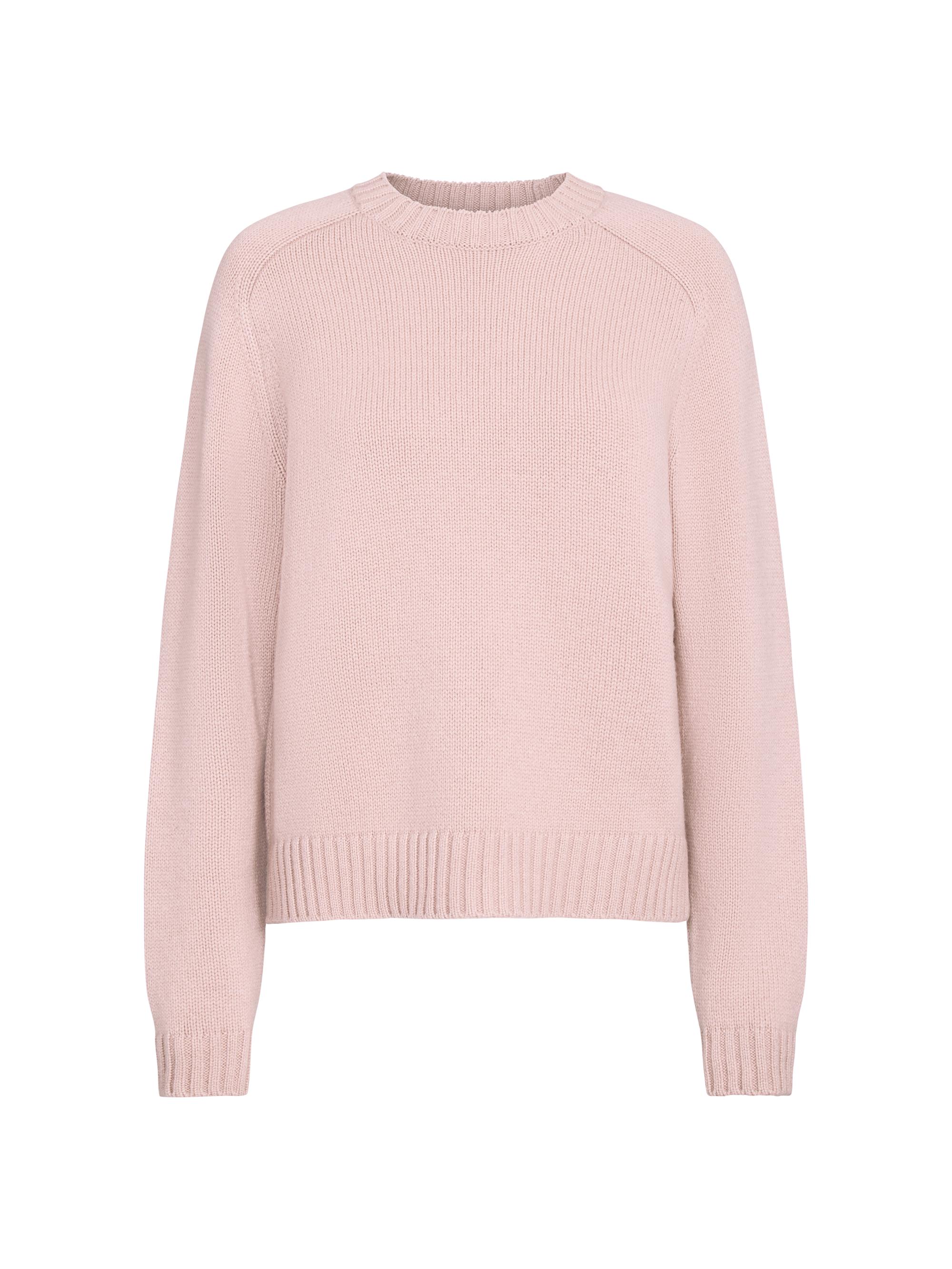 TWP Women's Easy Cashmere Crewneck Sweater - Blush