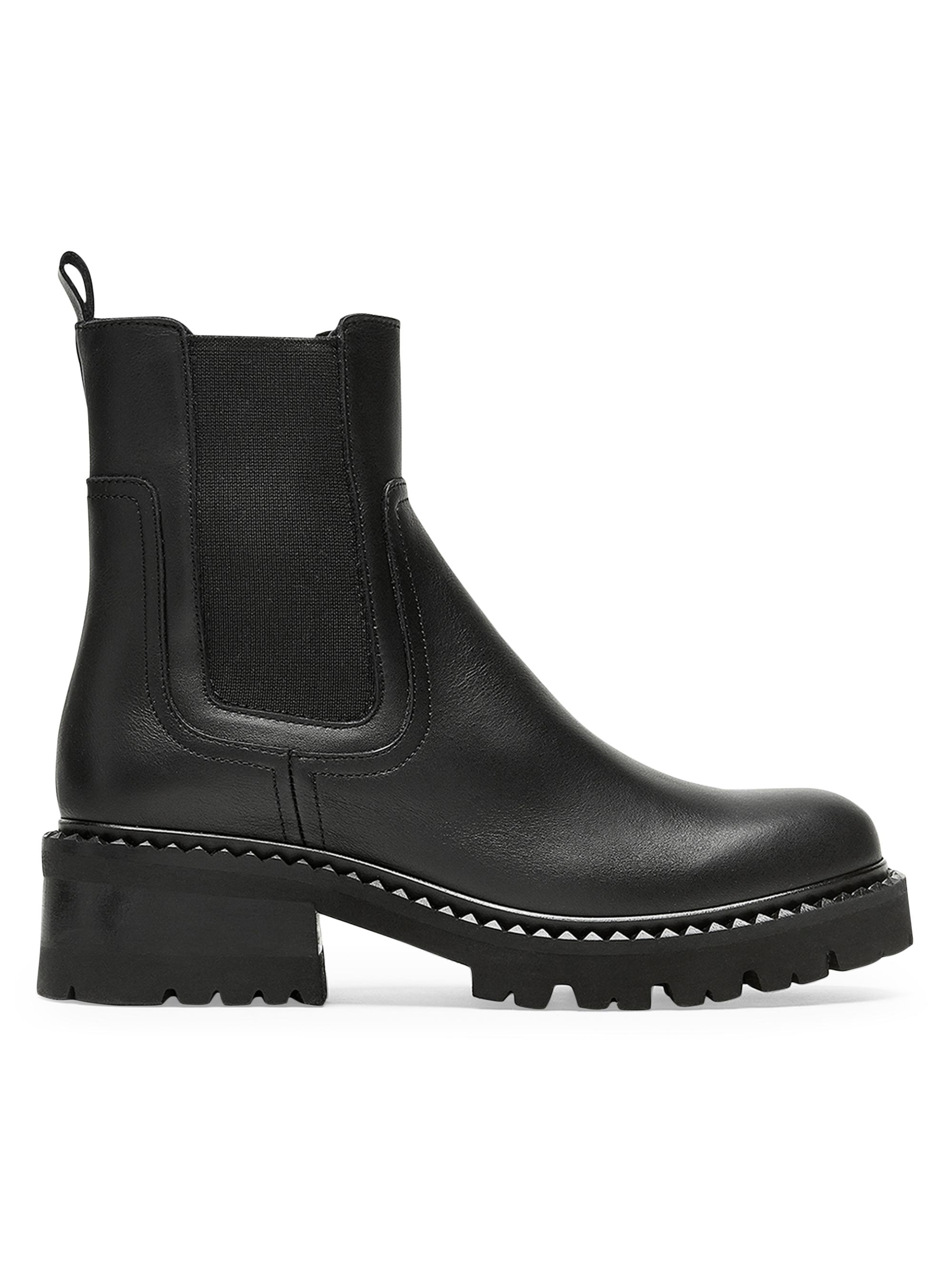 La Canadienne Women's Cory 45MM Leather Chelsea Booties - Black