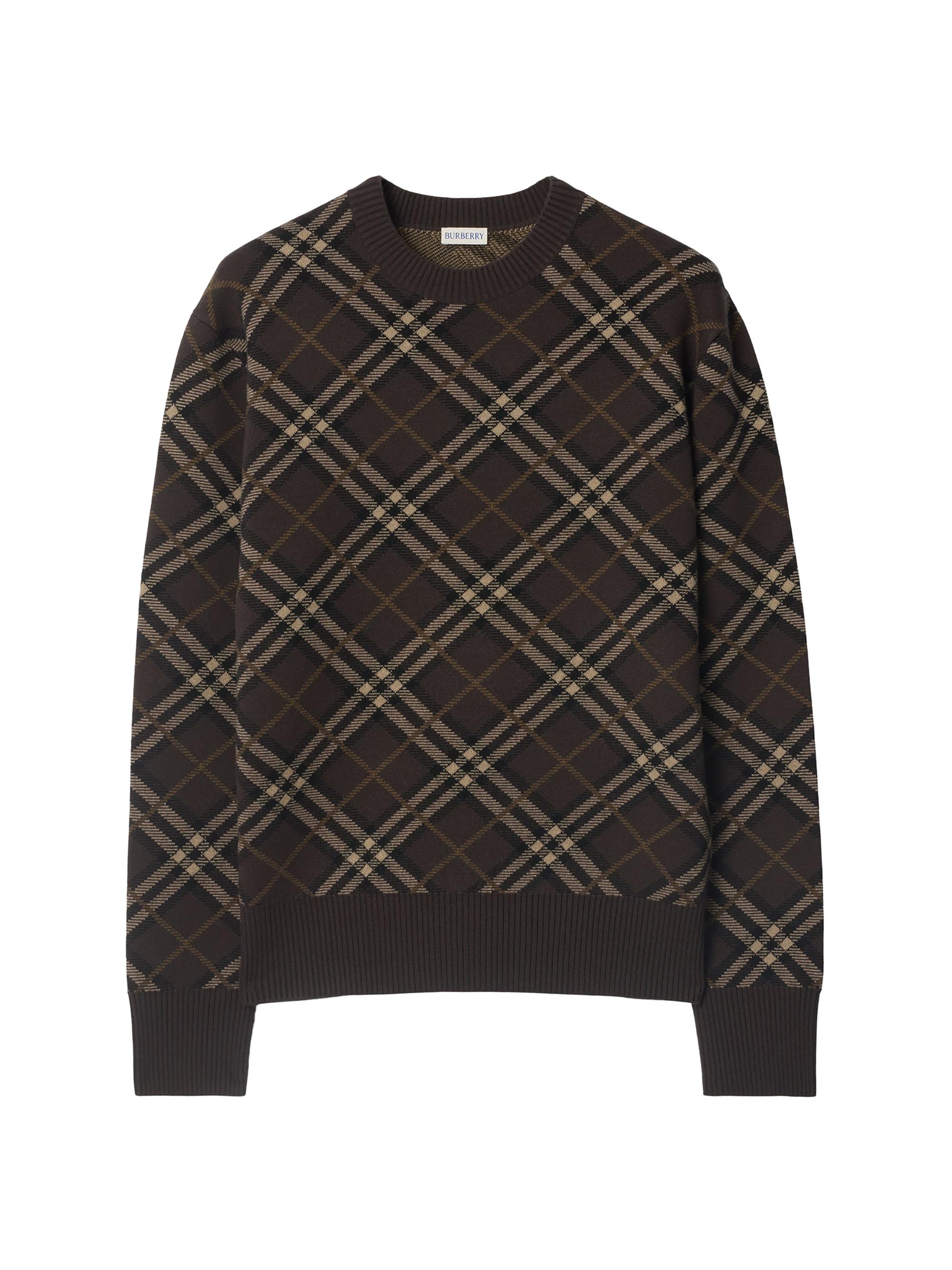 Burberry Gregory Check Sweater | Saks Fifth Avenue