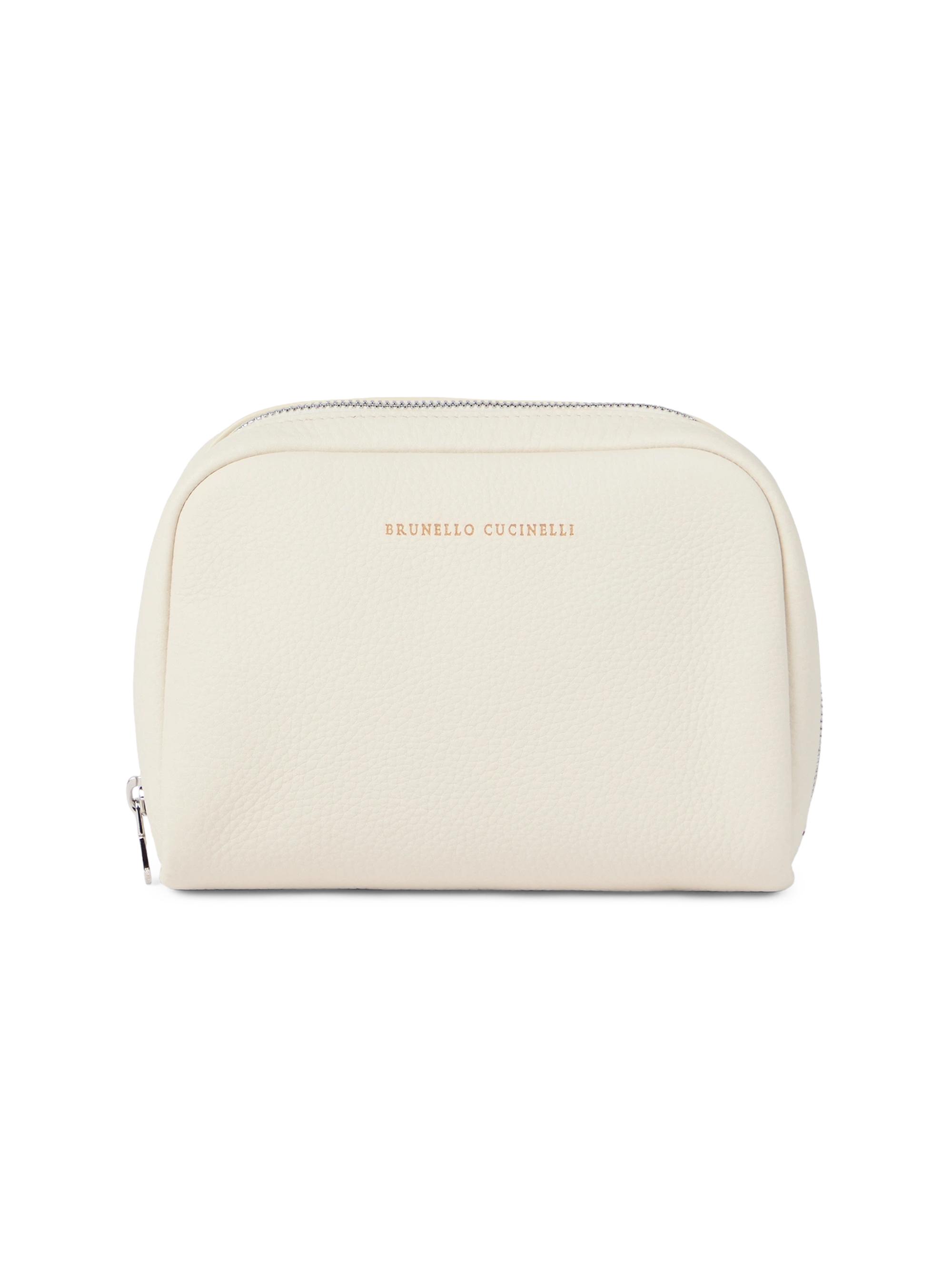 Brunello Cucinelli Women's Fine Grain Calfskin Slim Beauty Case -