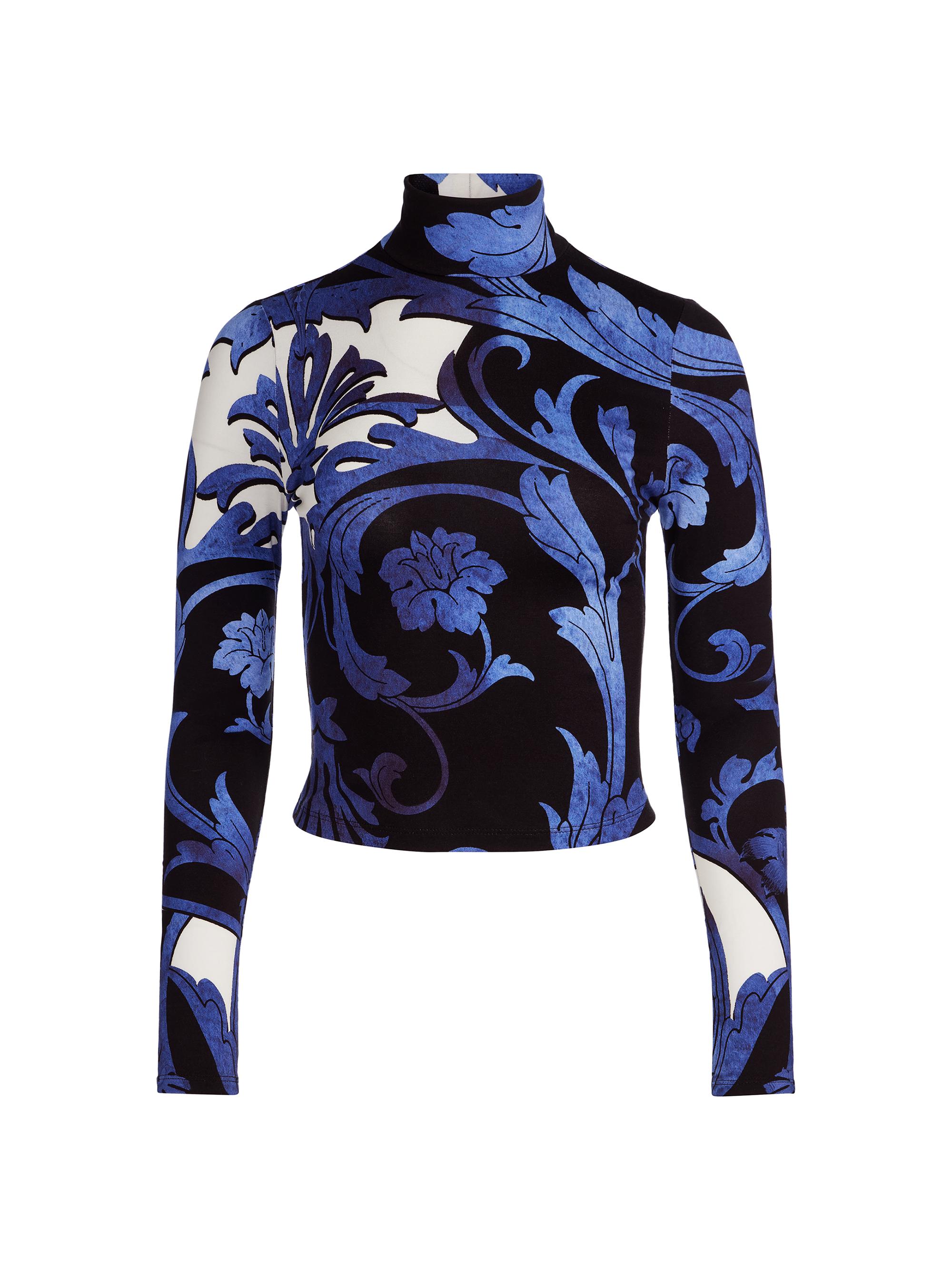 トップス aalliia Alice + Olivia Delaina Turtleneck Crop Top | Saks Fifth Avenue