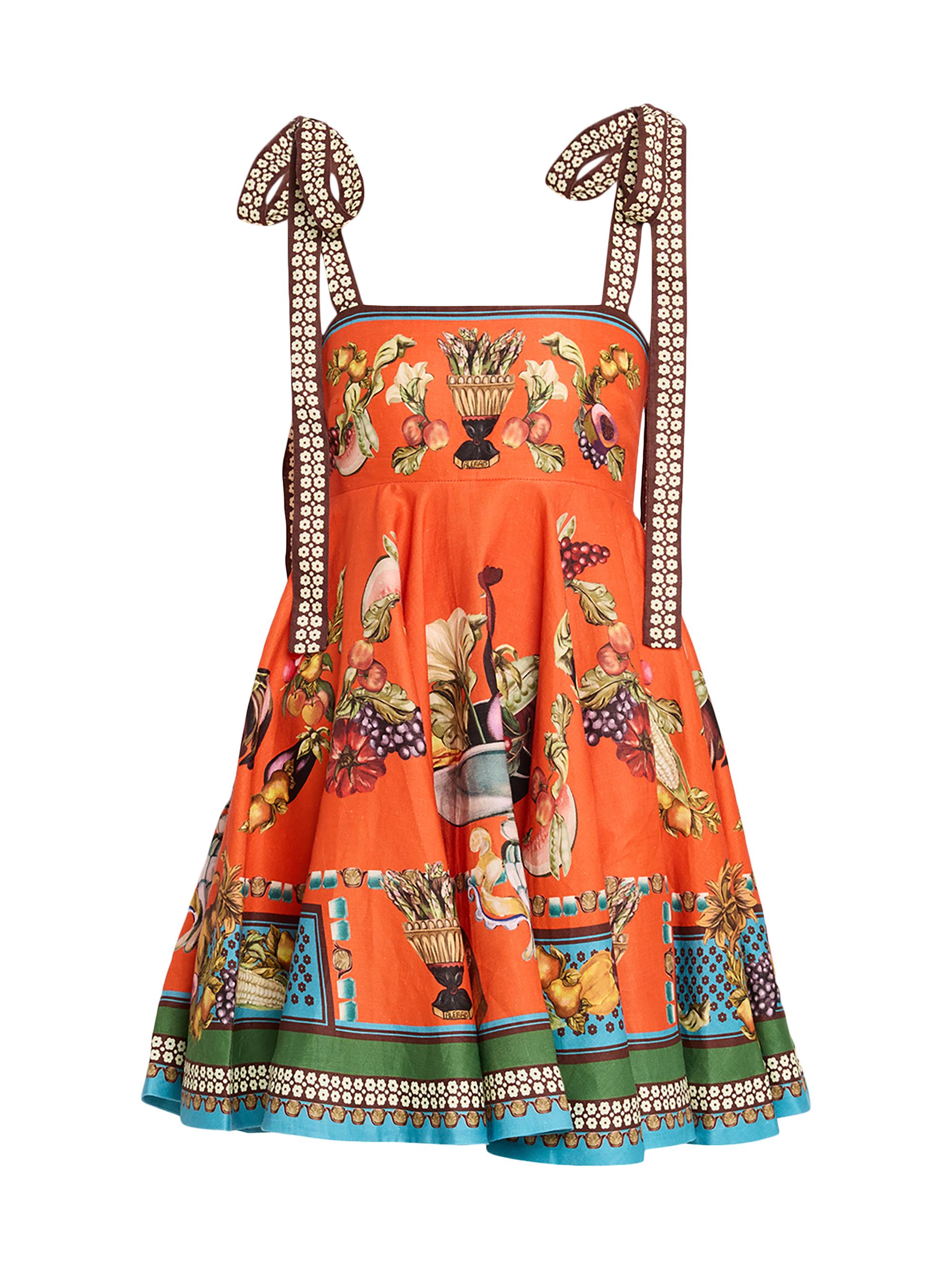 ALEMAIS Women's Rocco Linen Babydoll Dress