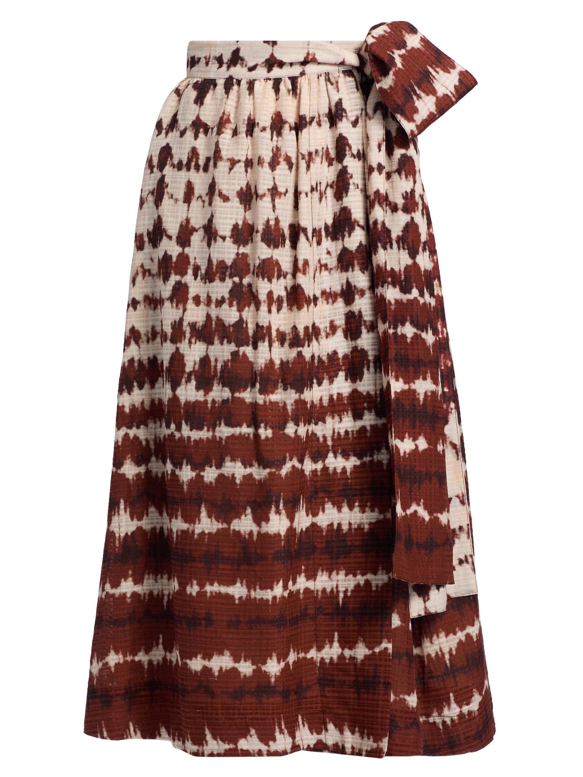 Marie Oliver Women's Estine Tie-Dye Wrap Midi-Skirt - Catalonia