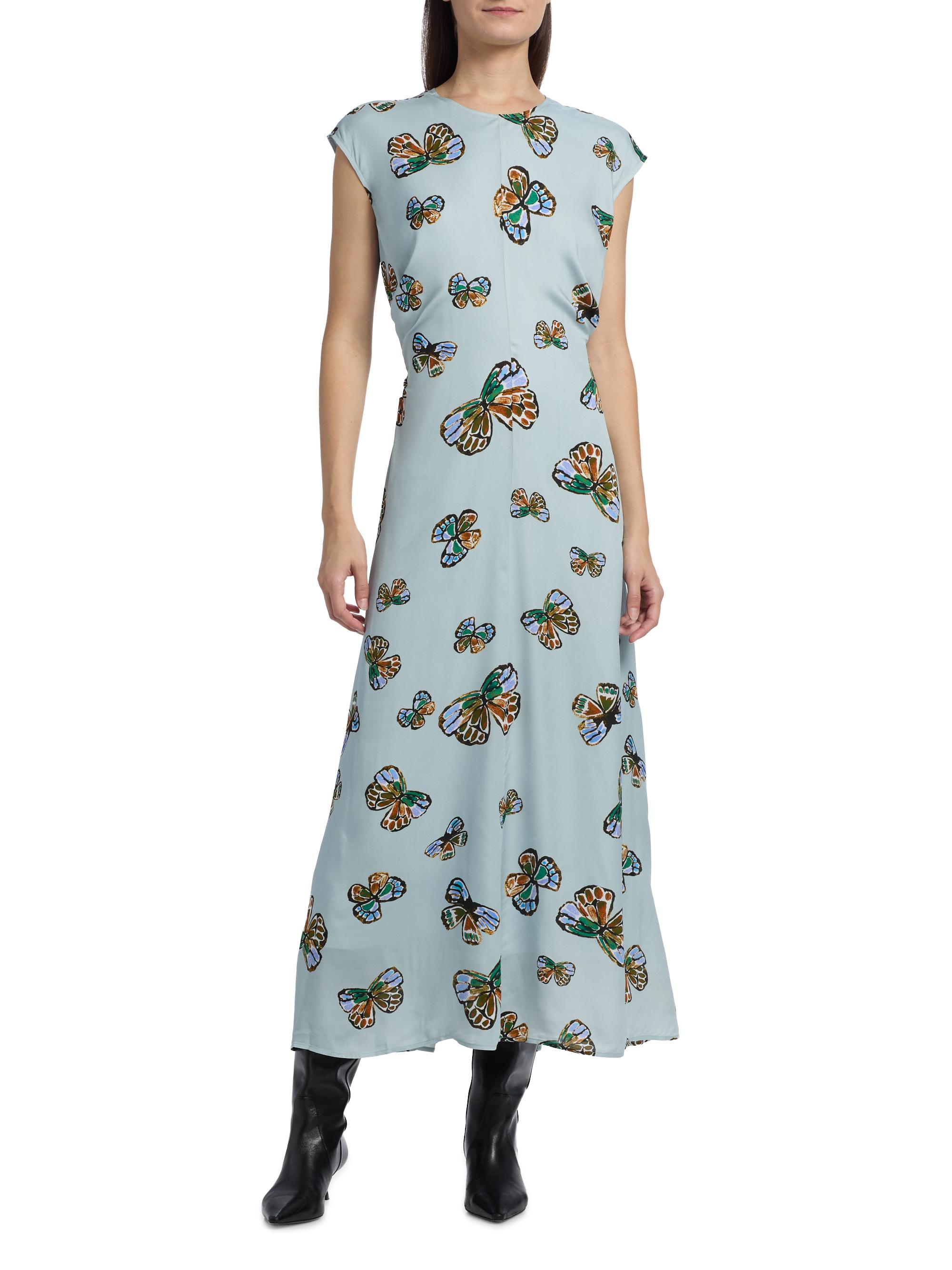 knee length dresses for ladies 3D Butterfly Midi Dress – Indie Collection main image 1