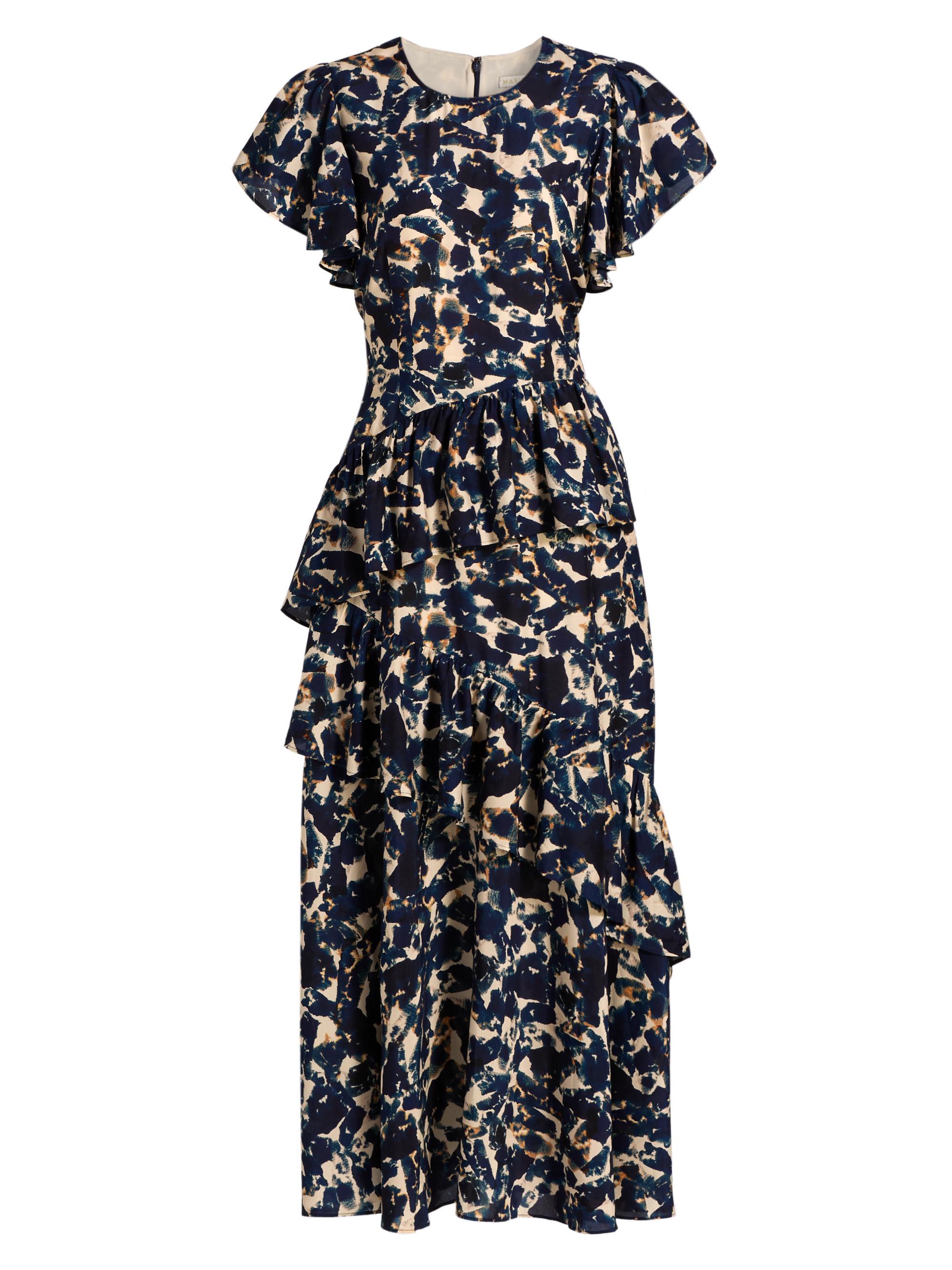 Marie Oliver Women's Quinby Abstract-Print Maxi Dress - Pyrite