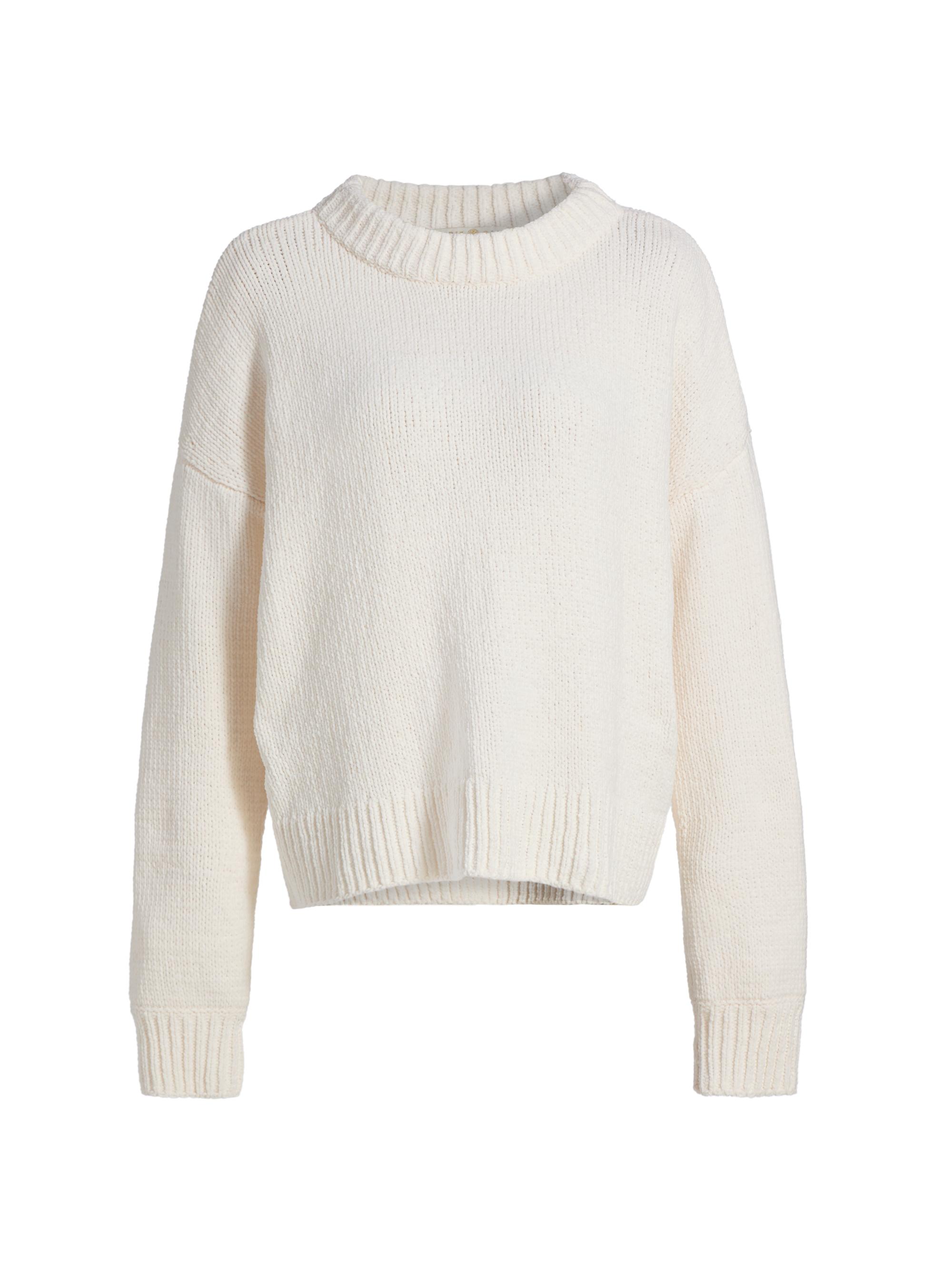 Marie Oliver Women's Lonnie Relaxed Crewneck Sweater - Marshmallow
