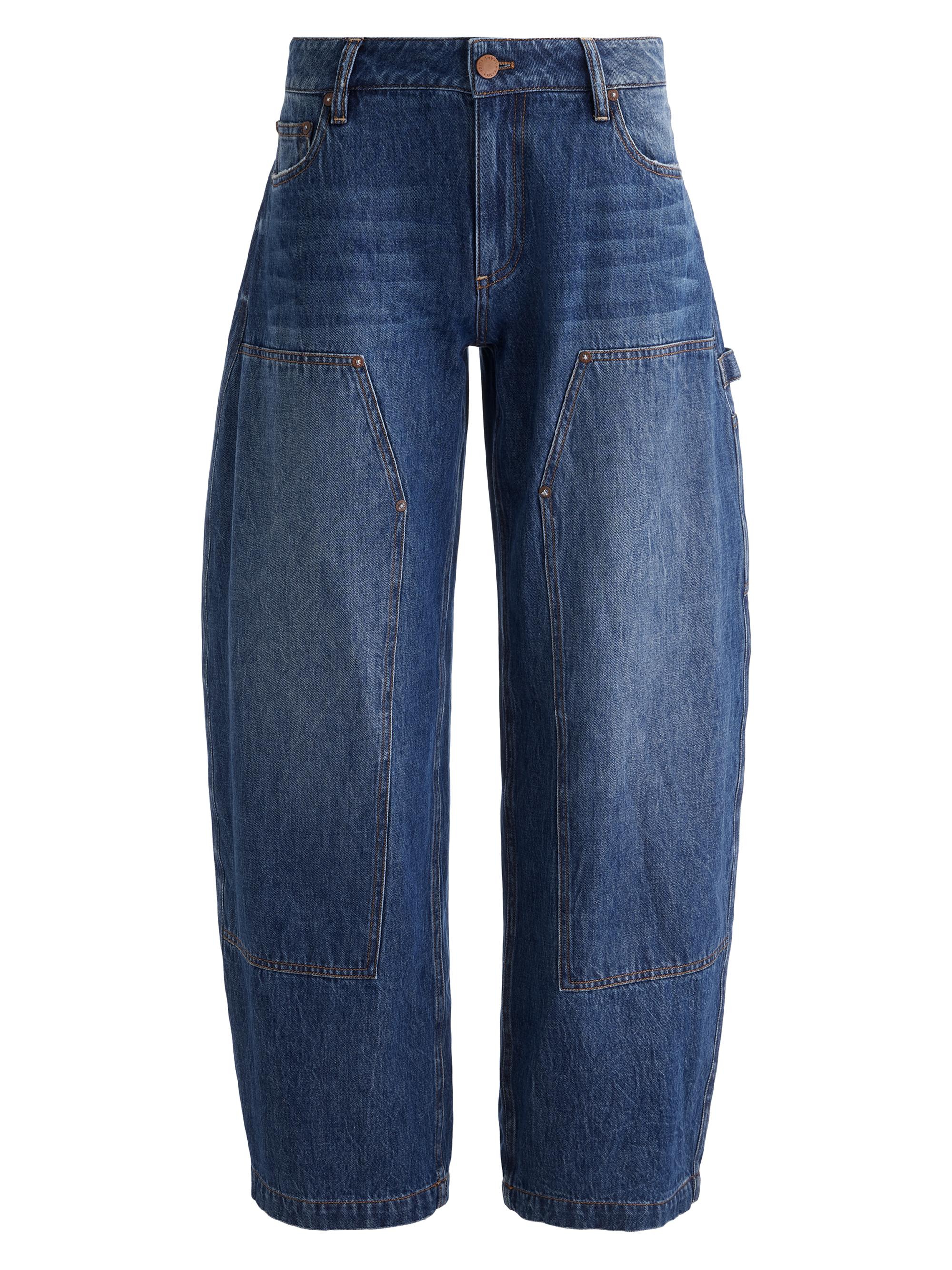 Alice + Olivia Cay Baggy Denim Cargo Jeans | Saks Fifth Avenue