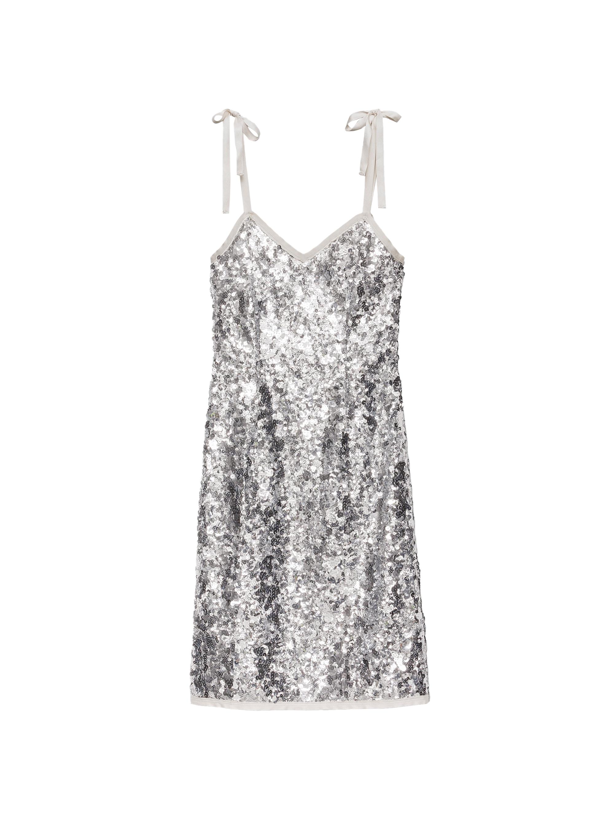 Prada Women's Embroidered Sequin Dress - Assorted