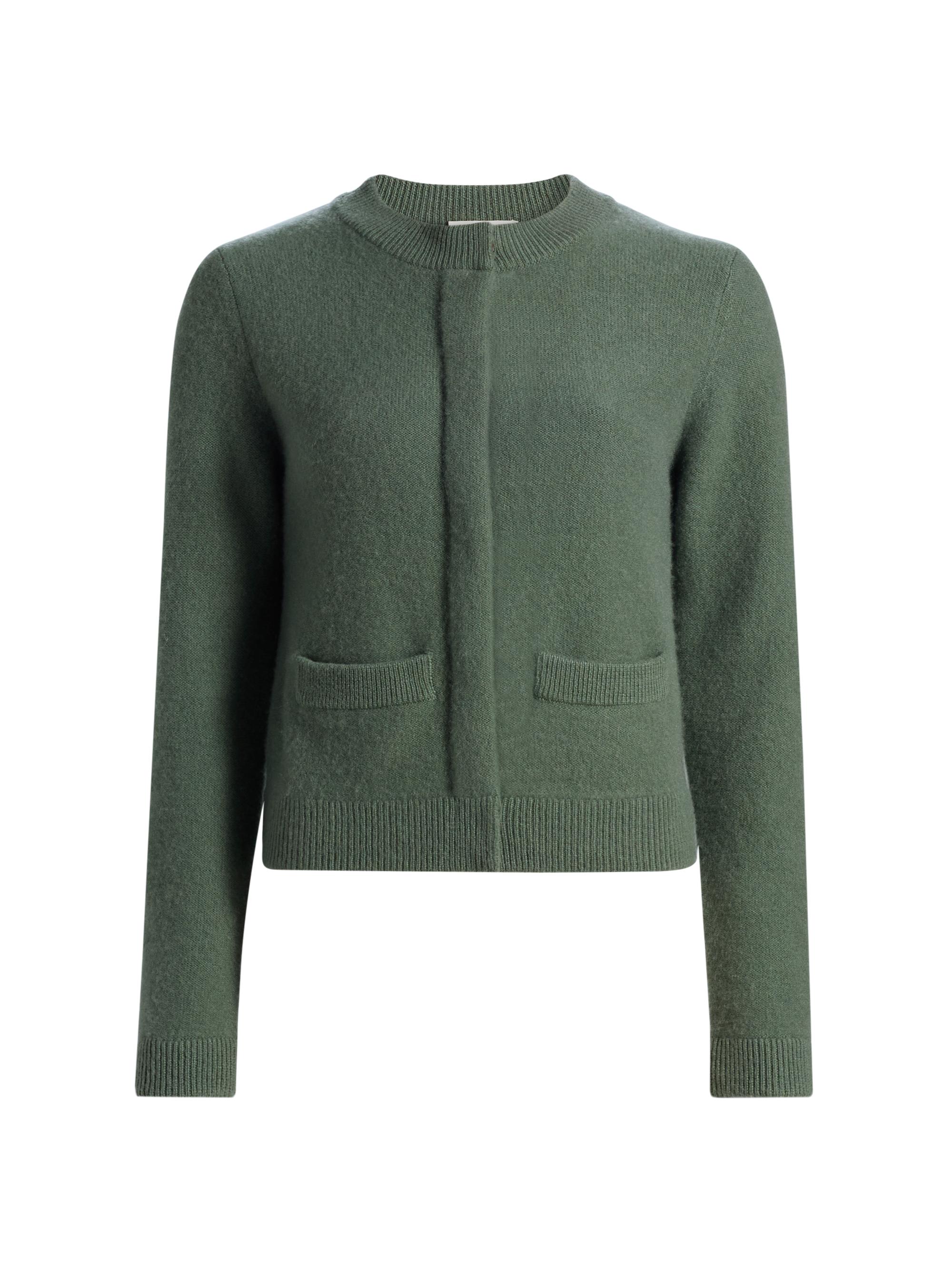 Vince Shrunken Boiled Cashmere Cardigan | Saks Fifth Avenue