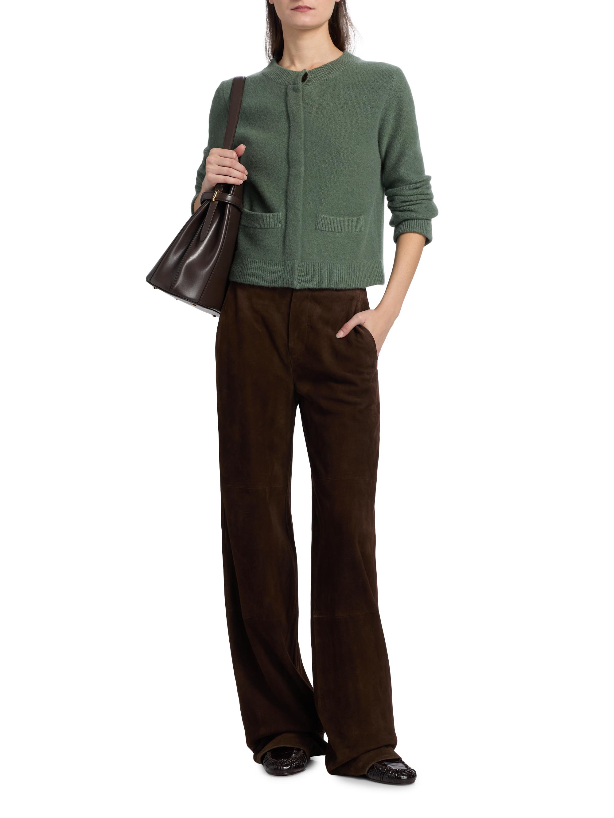 Vince Shrunken Boiled Cashmere Cardigan | Saks Fifth Avenue