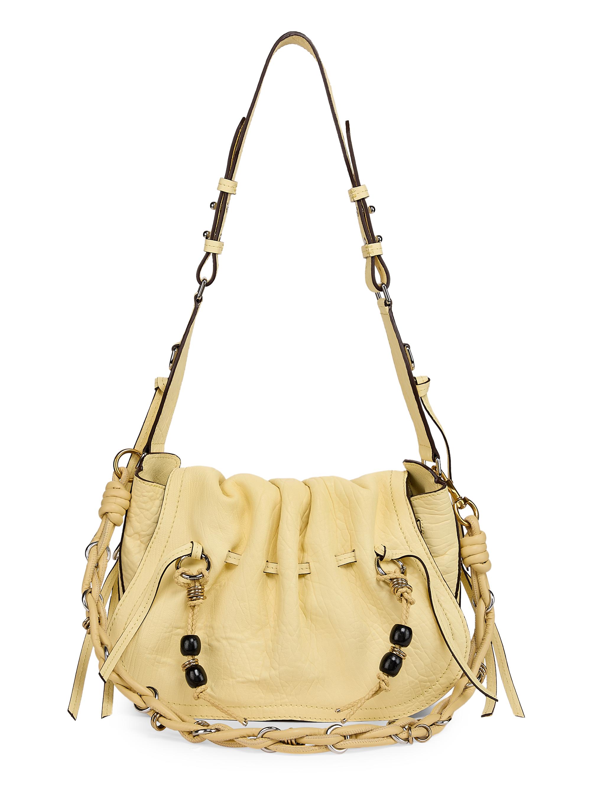 Isabel Marant Women's Bolton Leather Shoulder Bag - Butter