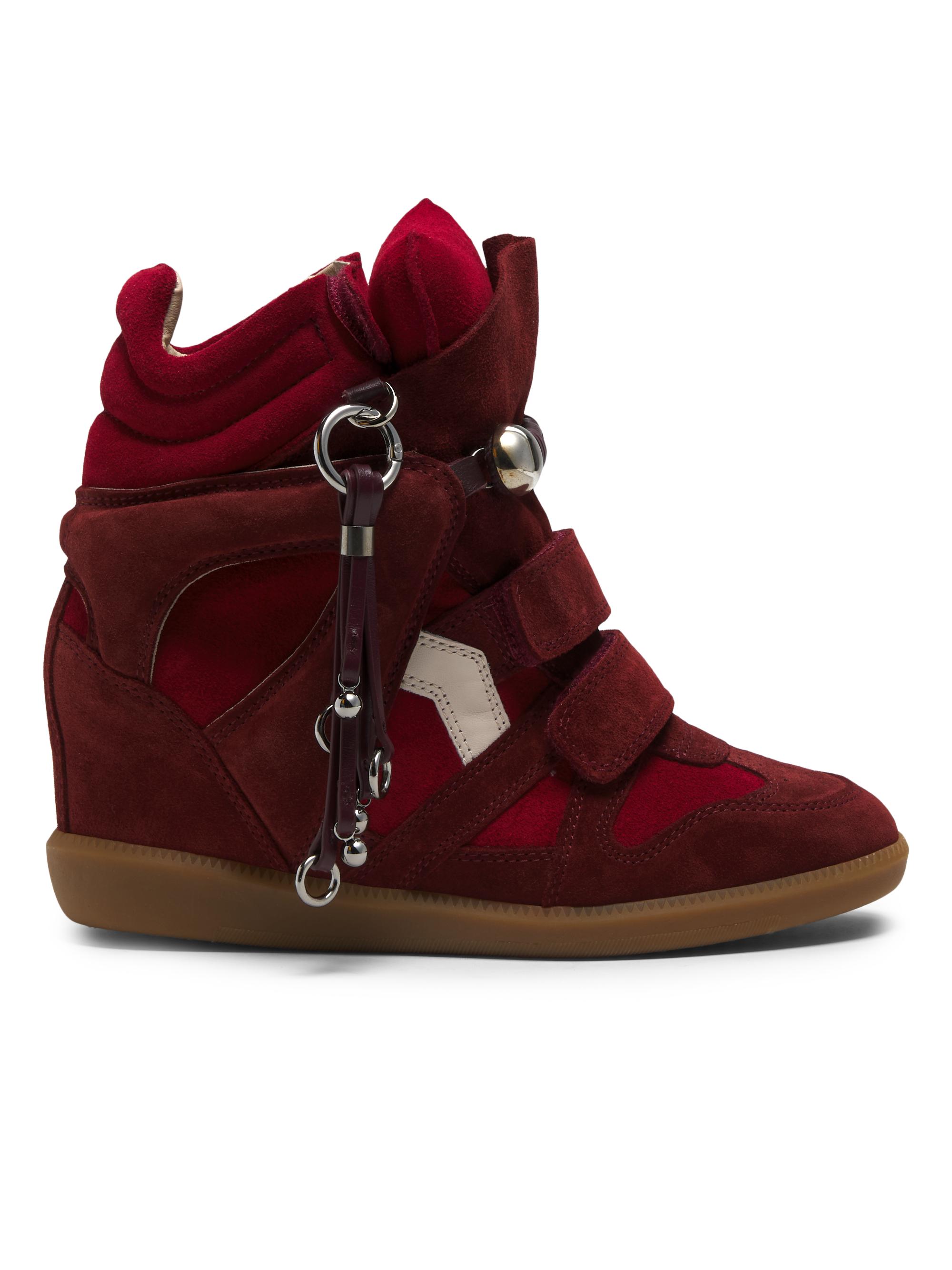 Isabel Marant Bekett 50MM Suede High-Top Sneakers | Saks Fifth Avenue