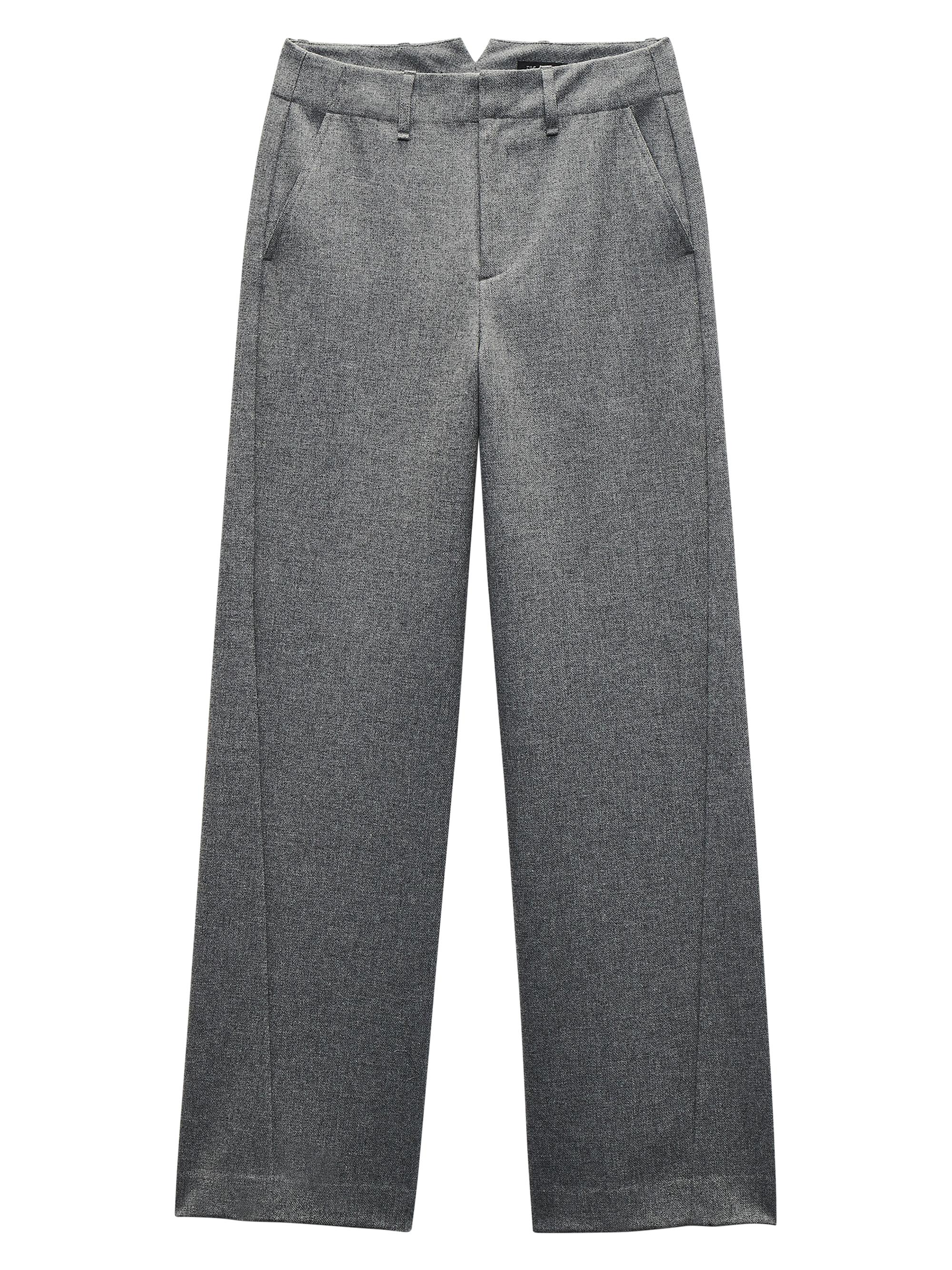 rag & bone Women's Shea Wool-Blend Tailored Pants - Grey