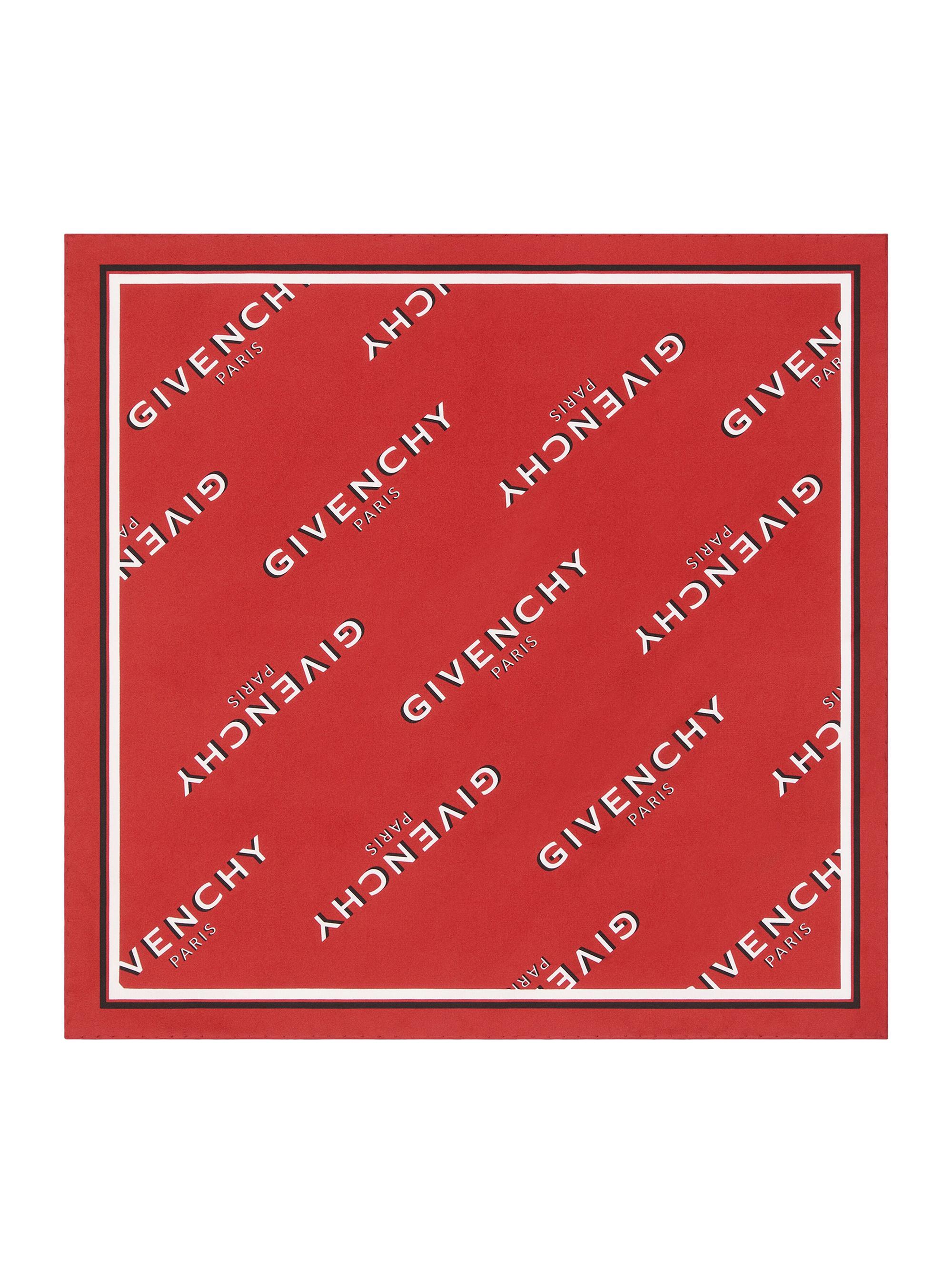 Givenchy Men's Shadow Square in Silk - Red | Thumbnail 5