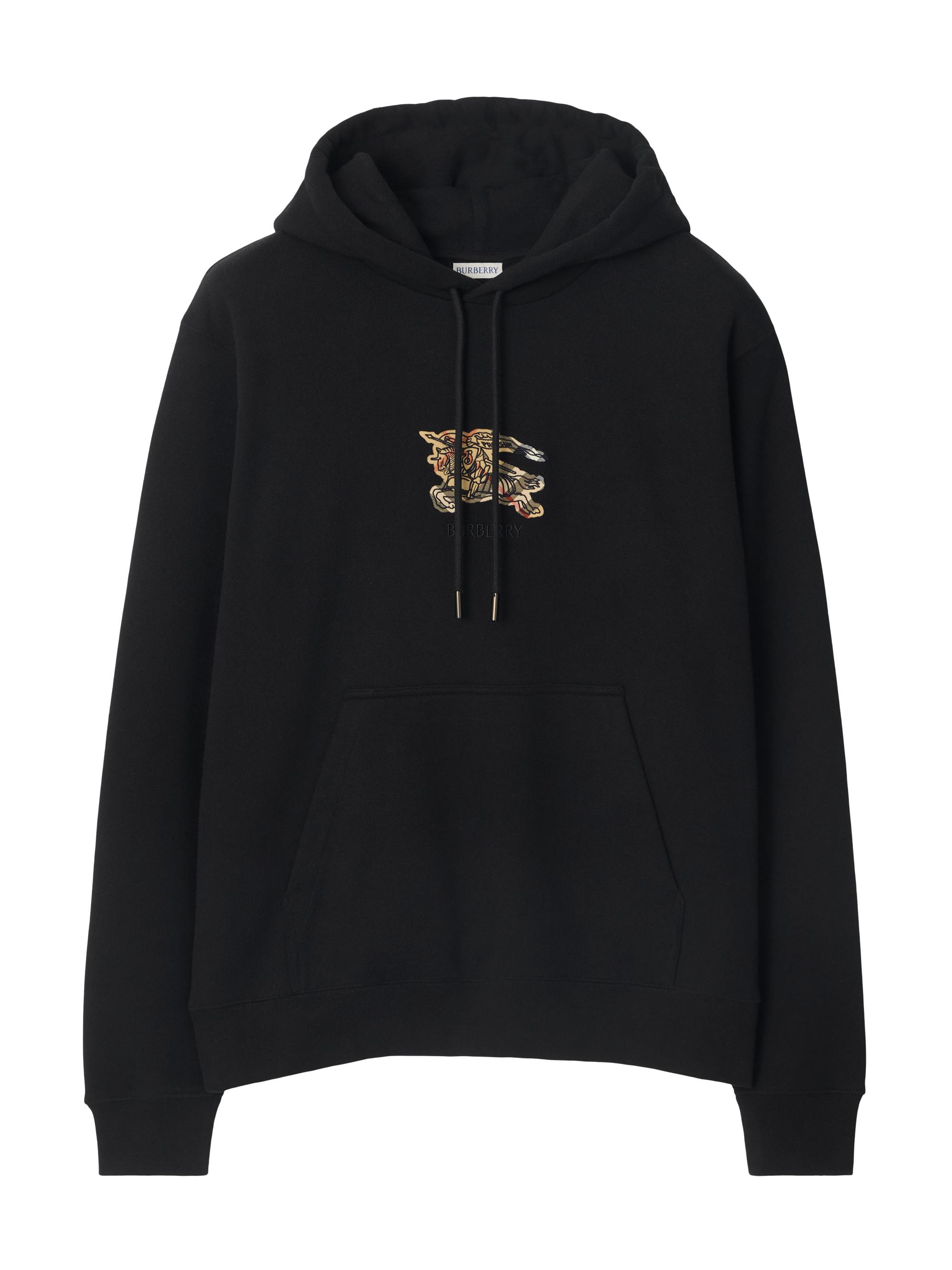 Burberry Oversized Logo Full-Zip Hoodie | Saks Fifth Avenue