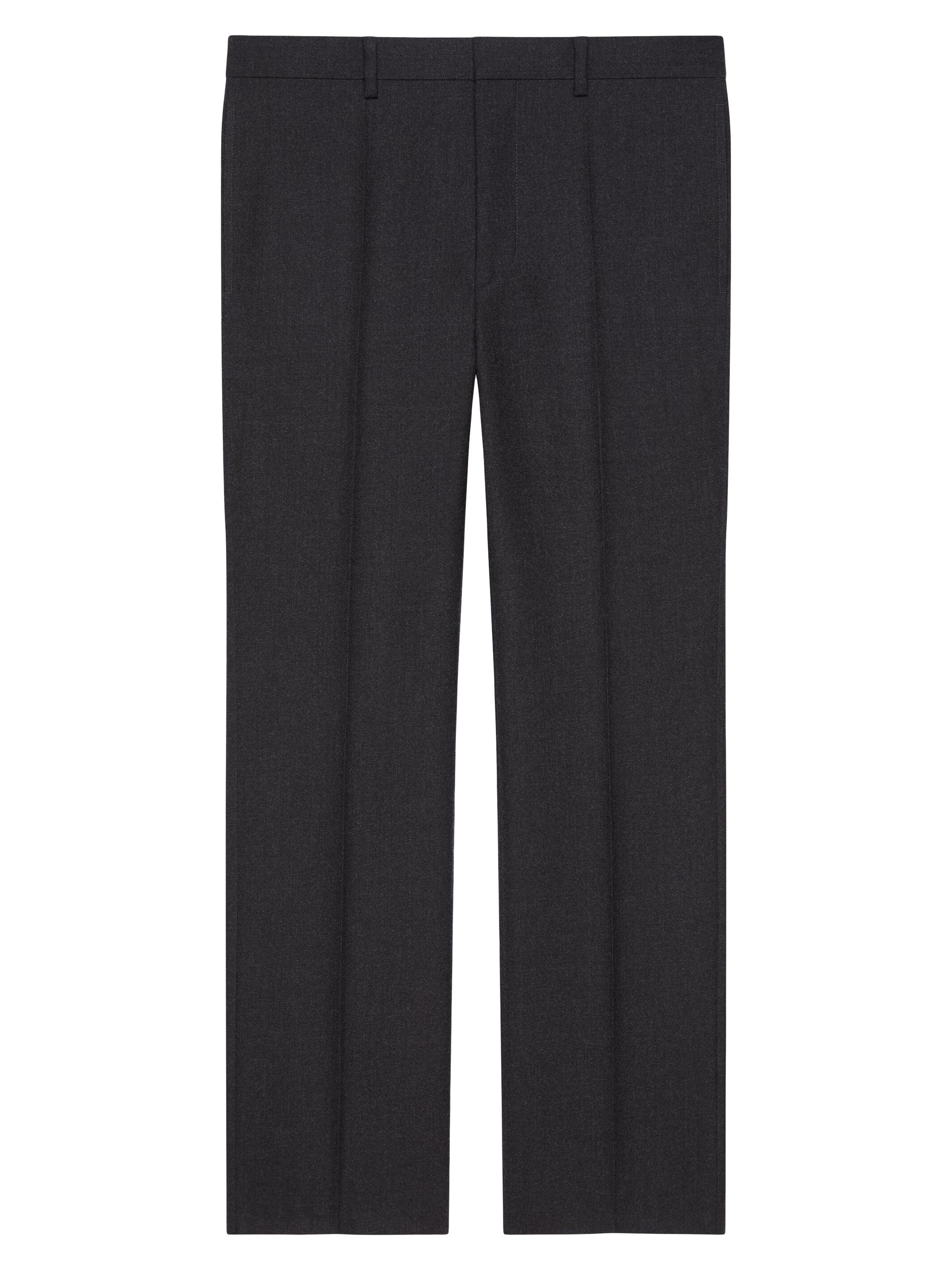 Helmut Lang Curve Car Wool Trousers | Saks Fifth Avenue