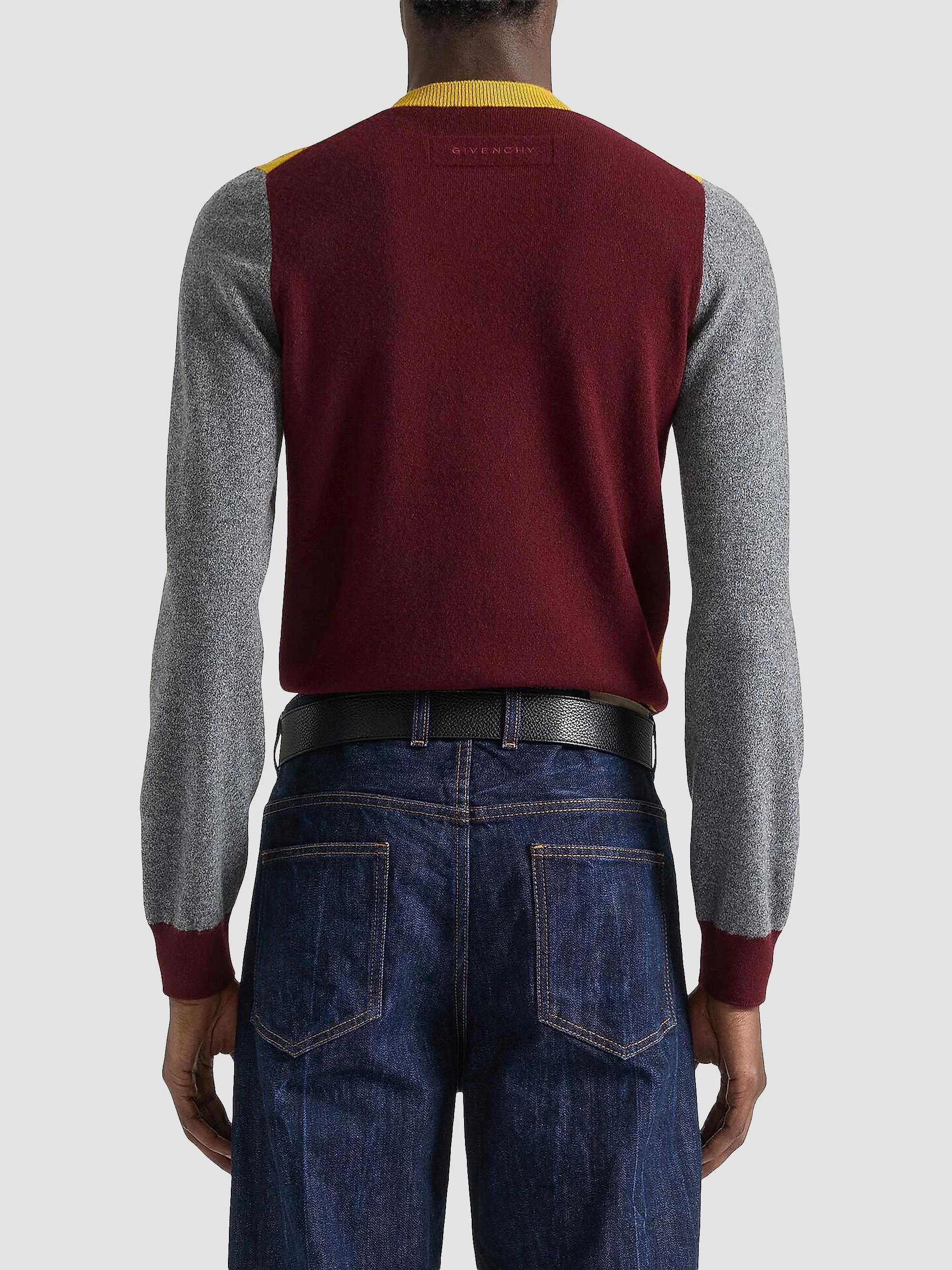 Givenchy Color Block Sweater in Wool | Saks Fifth Avenue