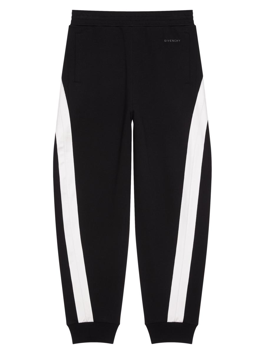 Givenchy Pantaloni jogger neri con logo H30922 main image 0